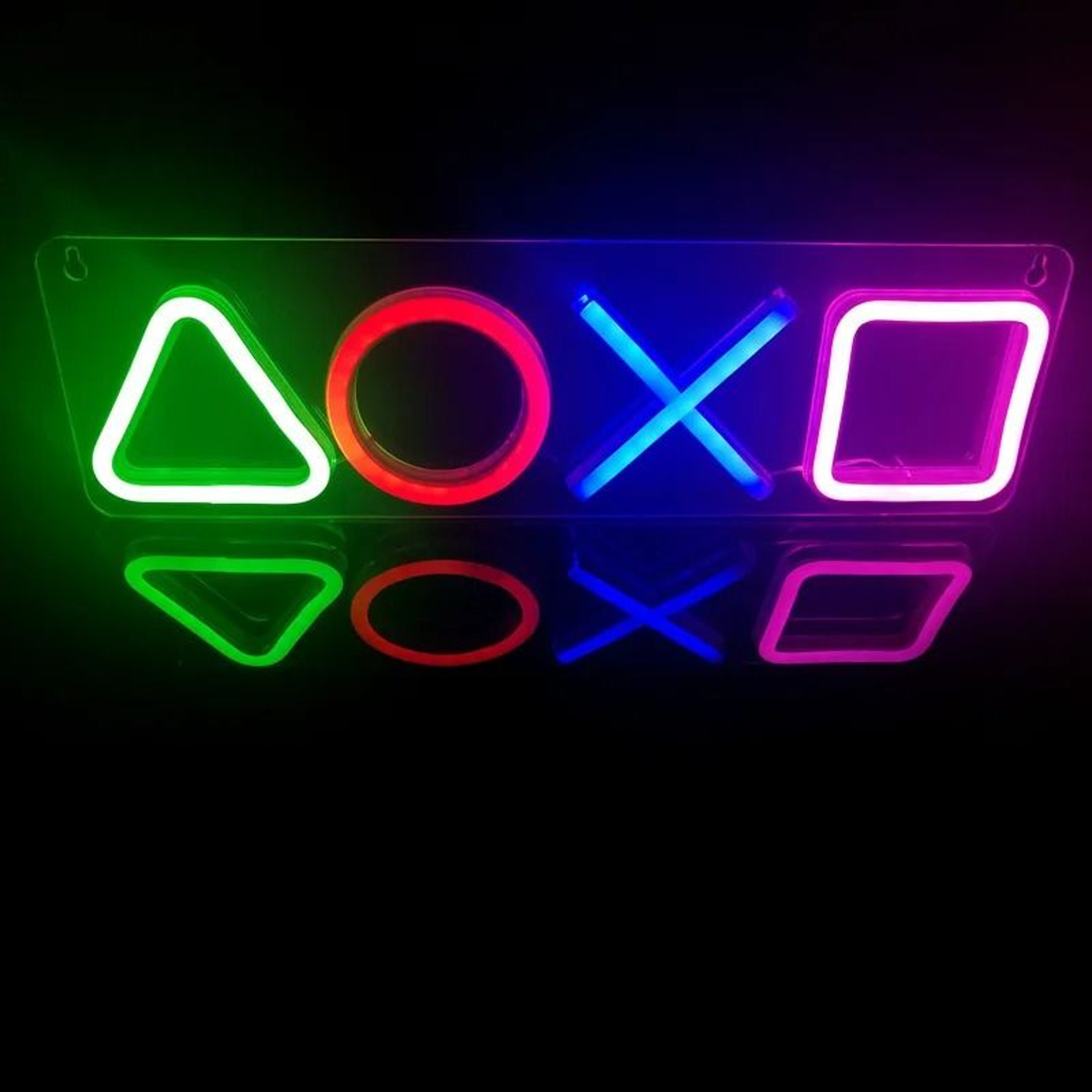 Custom LED Neon Sign Luminous Characters With Transparent Acrylic Back Panel 6