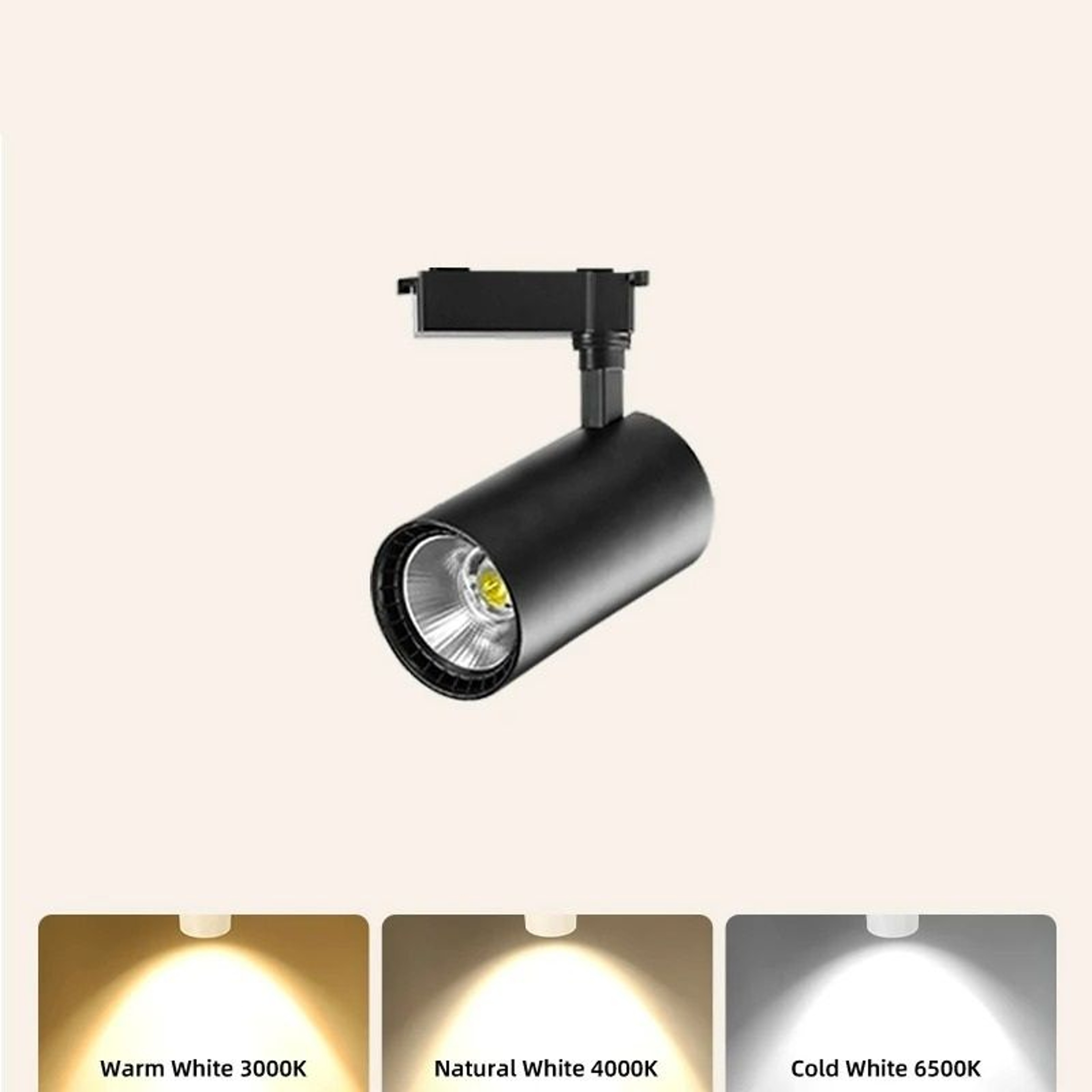 Adjustable LED Track Light Set 20W  30W  40W Ceiling Spotlight Rail Lamp System 0