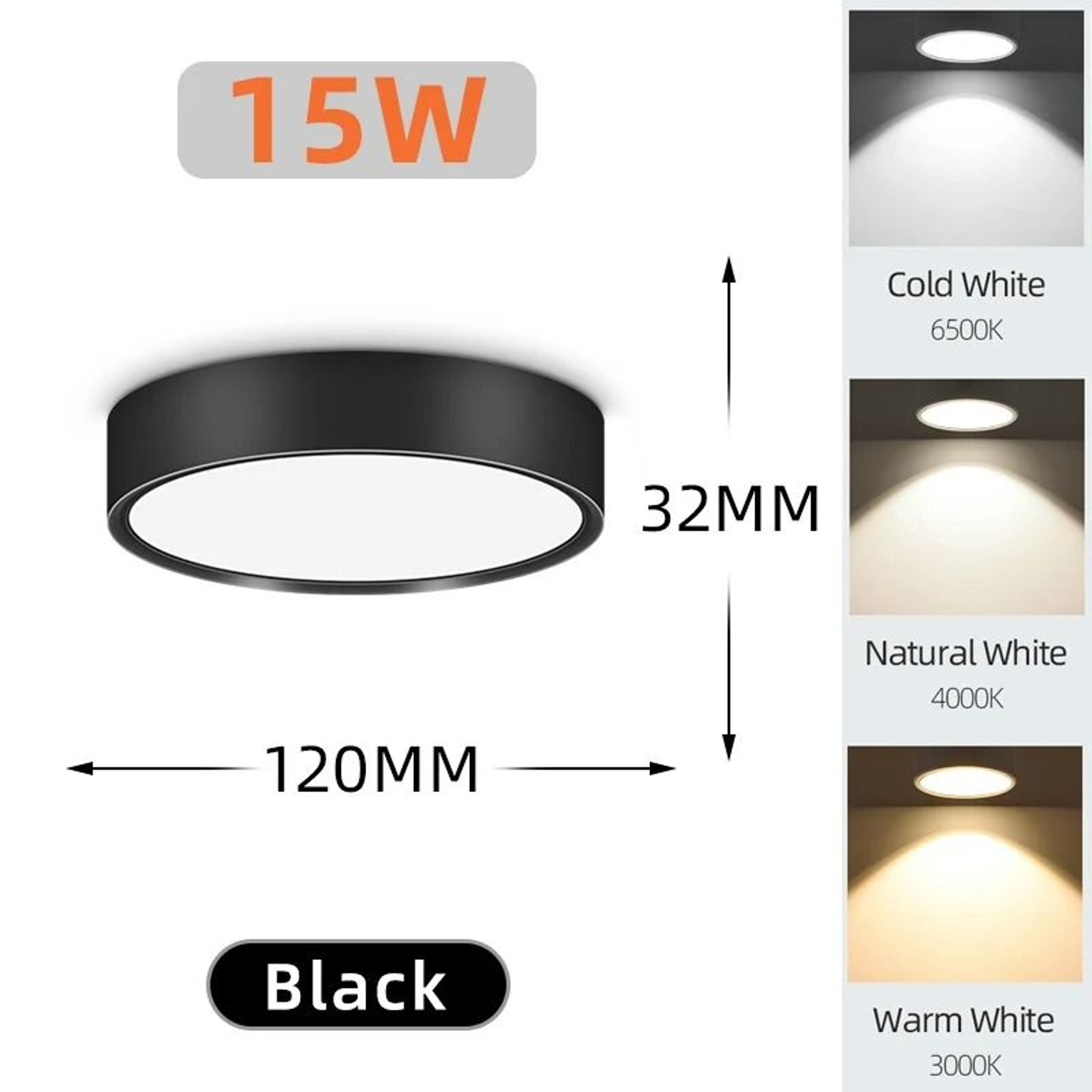 Surface Mounted LED Downlight 5W  10W  15W  25W Mini Ceiling Spotlight 13
