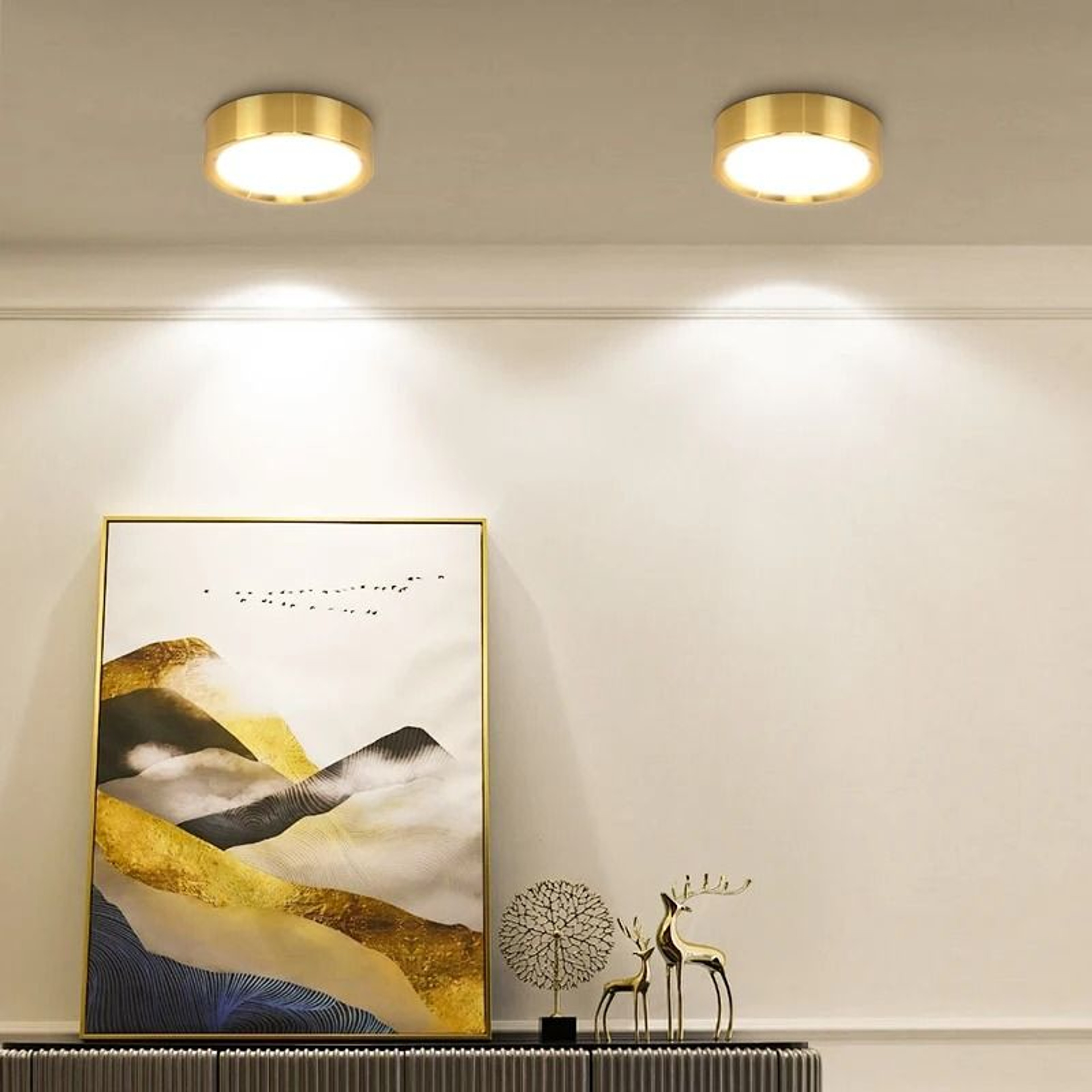 Modern Cylindrical Tricolor SurfaceMounted LED Spotlight 2
