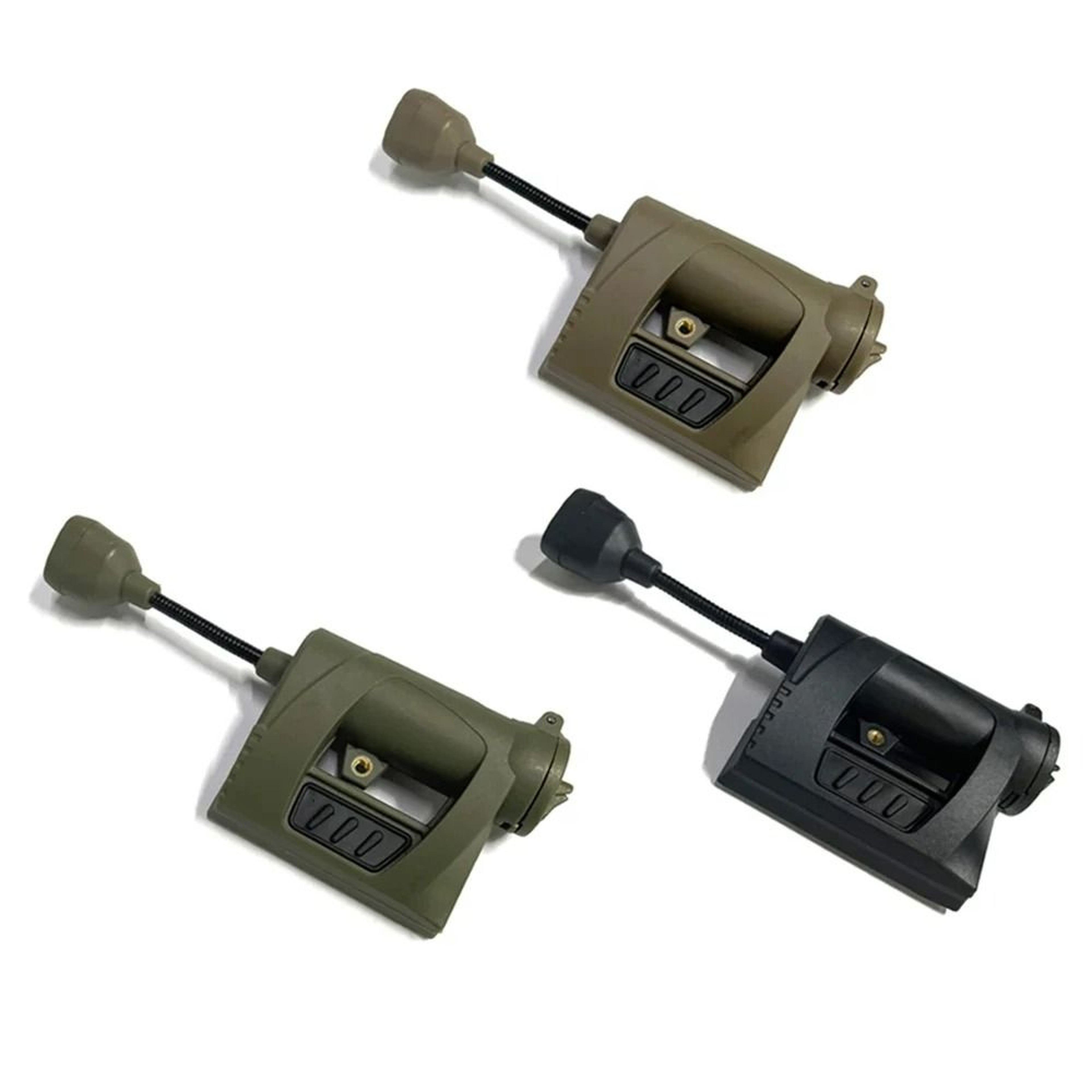 Modular Tactical Helmet Task Light With Flexible Neck  3 Output Modes 2