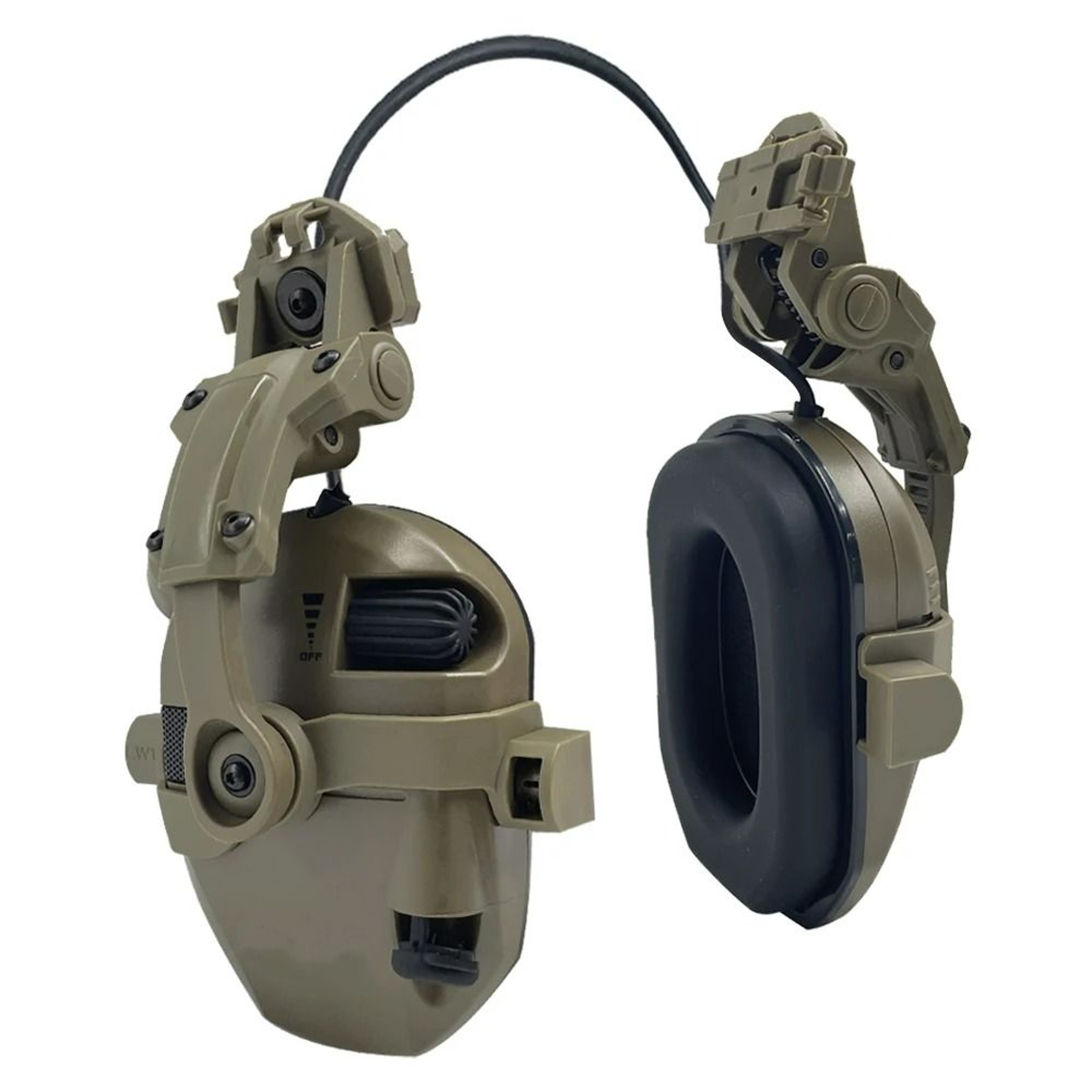 Tactical Electronic Shooting Earmuffs  Active Sound Pickup Headset 2