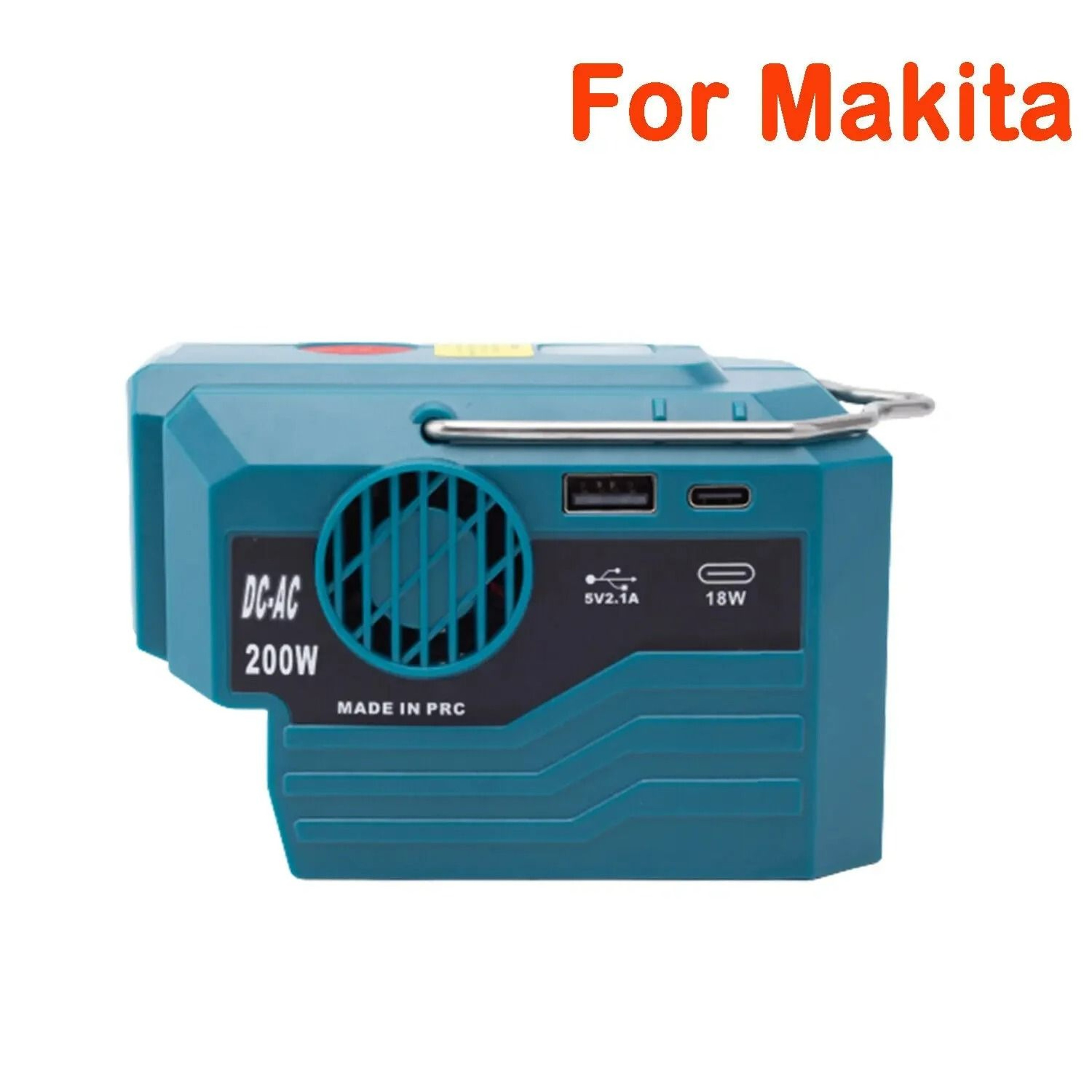 Portable 200W Power Inverter  MultiPort Generator For 18V20V Lithium Batteries 6