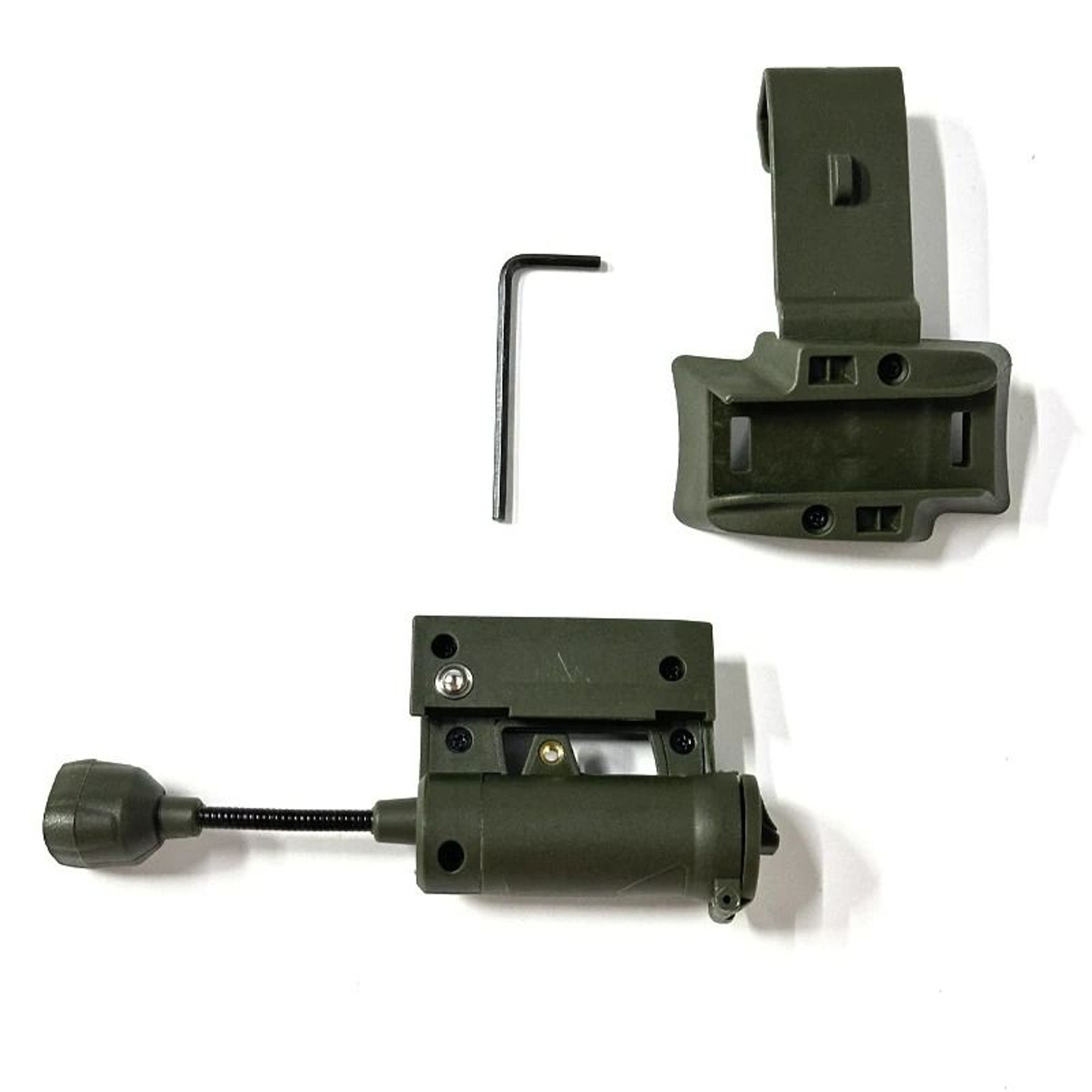 Modular Tactical Helmet Task Light With Flexible Neck  Infrared Mode 1