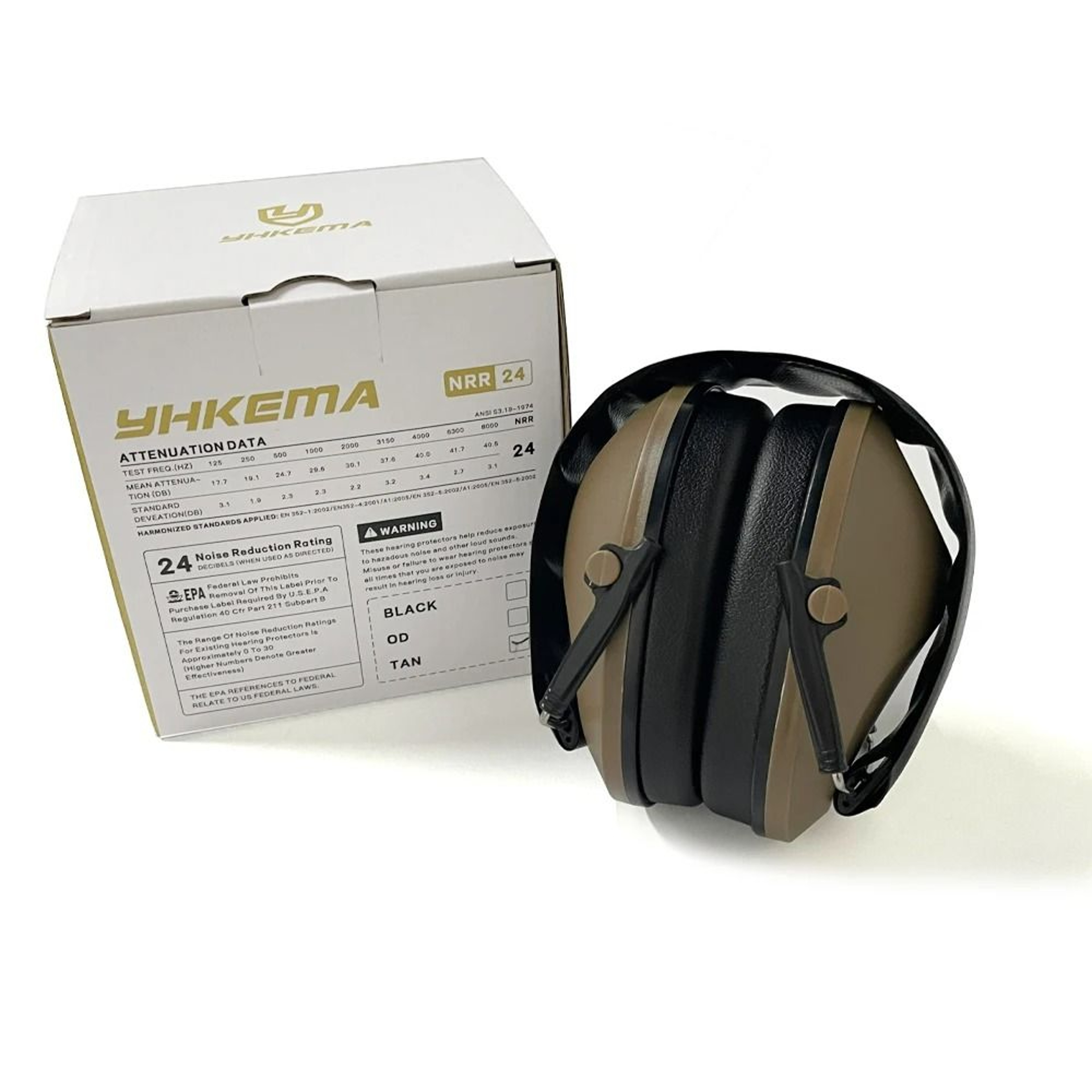 Tactical Passive Noise Reduction Shooting  Hunting Earmuffs 4