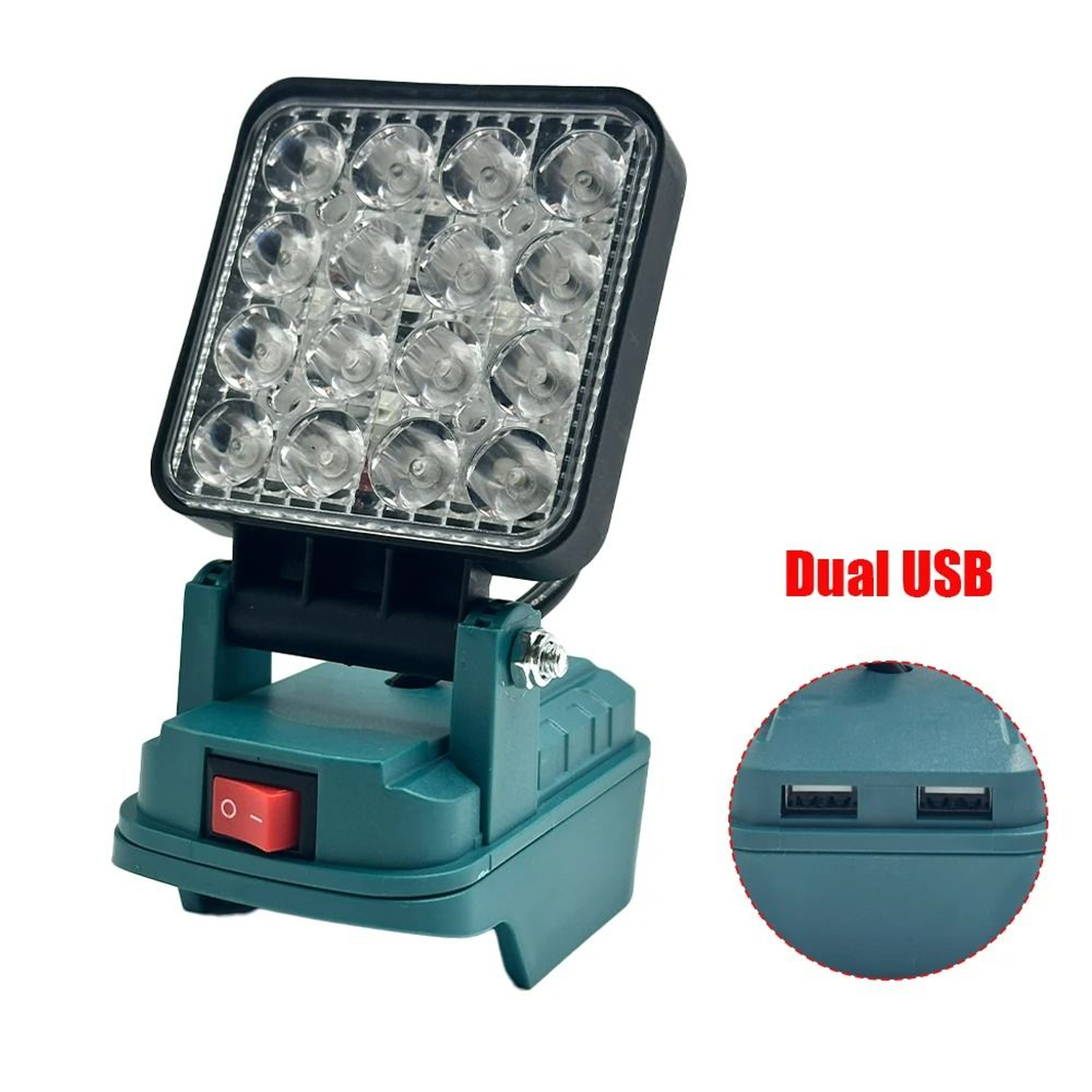 Cordless 3Inch LED Work Light  Emergency Lantern For 144V18V Lithium Battery 6