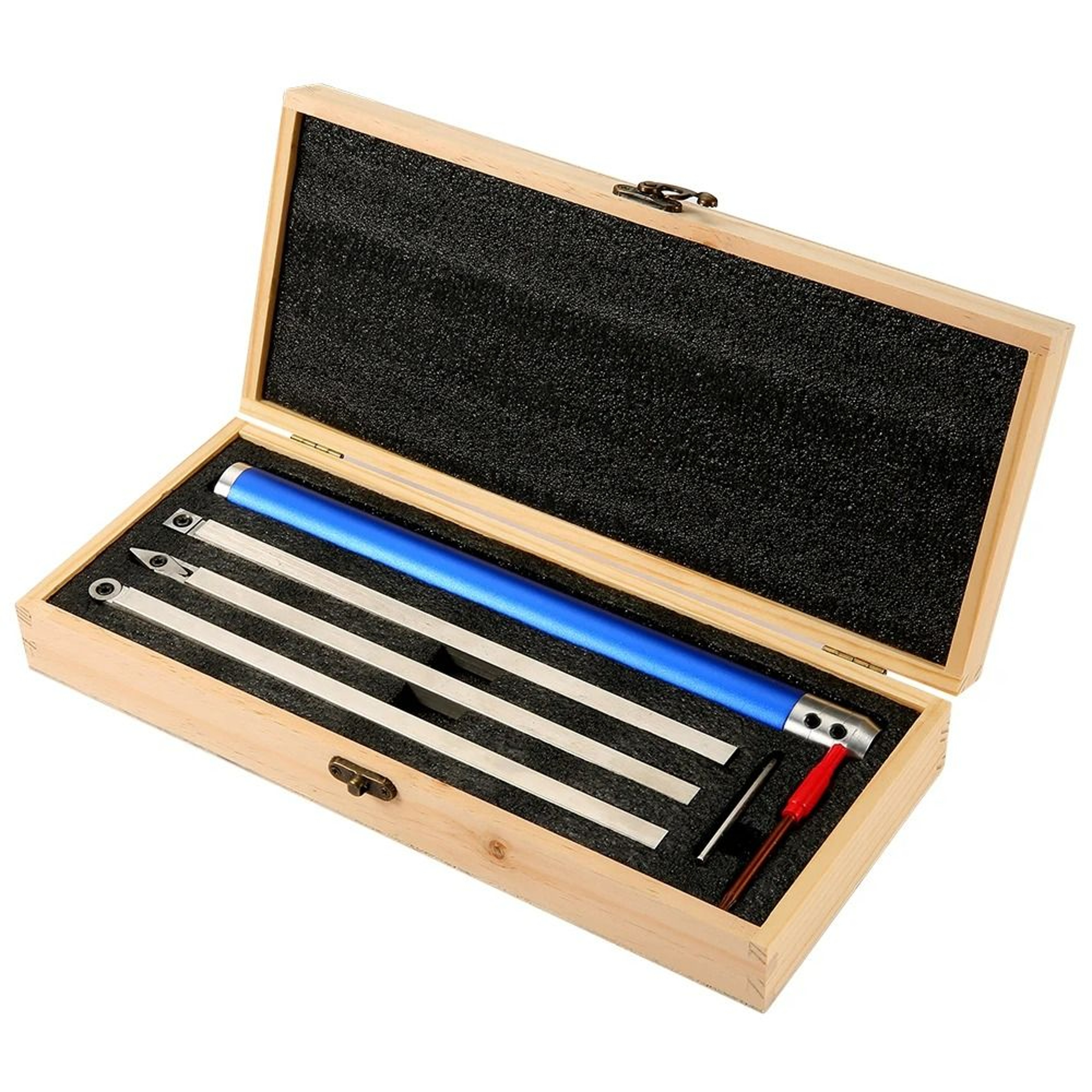 6in1 Indexable Carbide Woodturning Chisel Tool Set For Lathe Work 6
