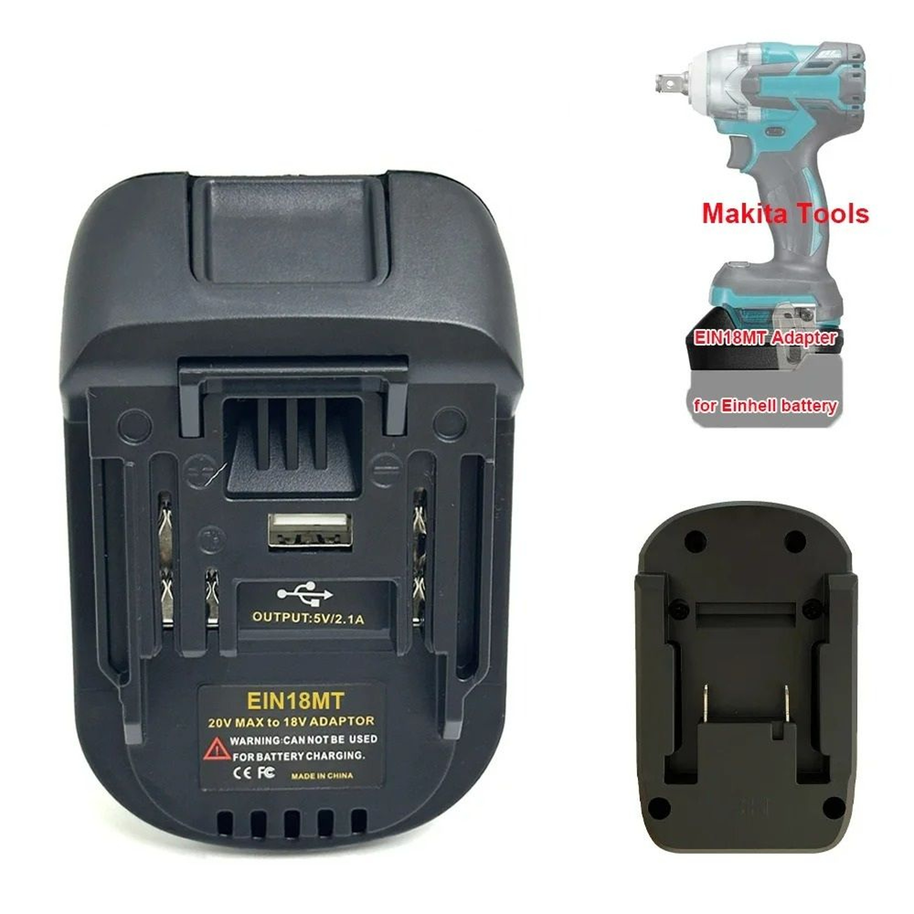 Battery Adapter Converter For 18V Lithium Batteries To 18V Cordless Power Tools 0