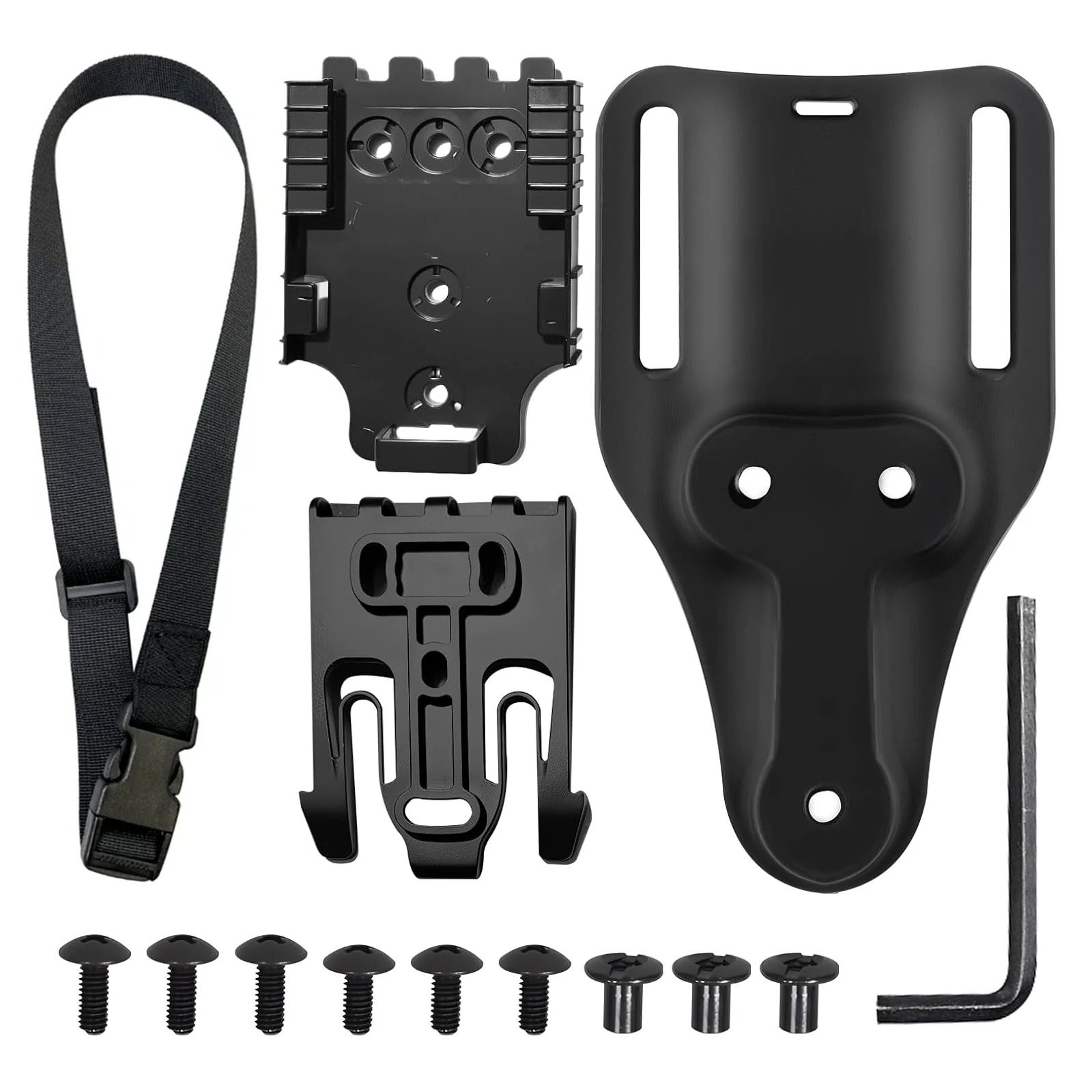 Tactical Drop Leg Pistol Holster Platform  LowRide Thigh Rig Adapter 0