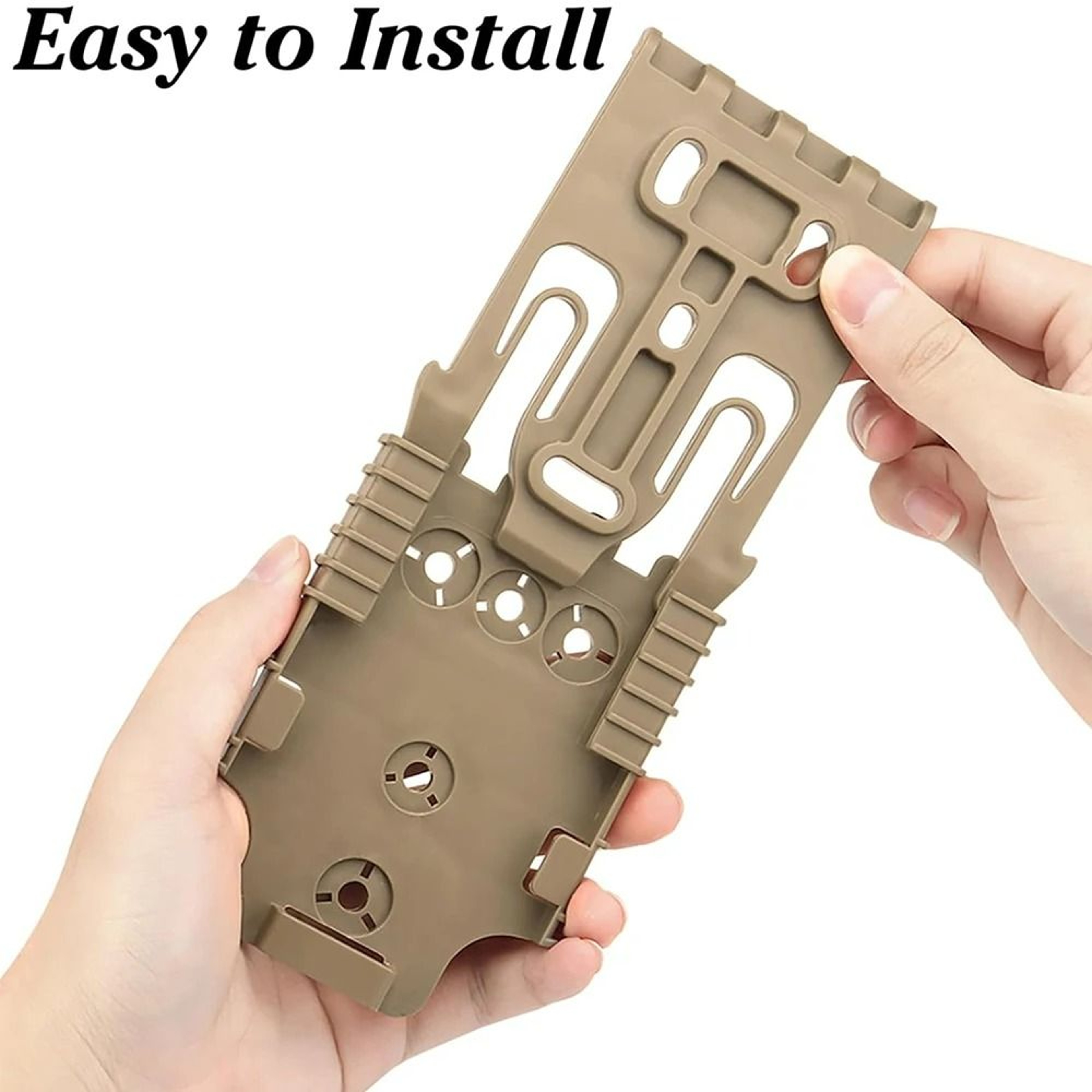 Quick Locking System Holster Fork  Duty Receiver Plate Set 3