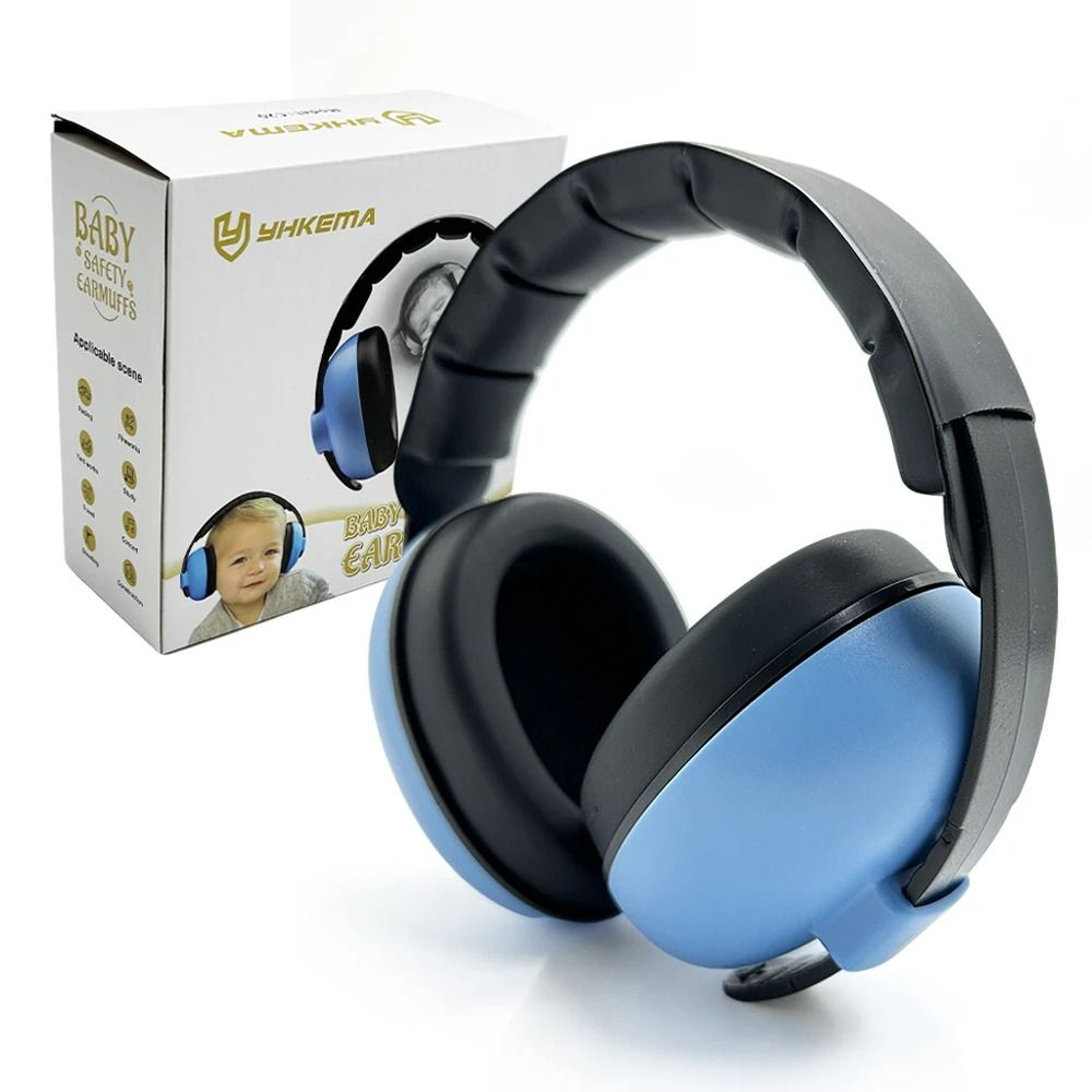 Comfortable NoiseDampening Hearing Protection Earmuffs For Study  Sensory Relief 0
