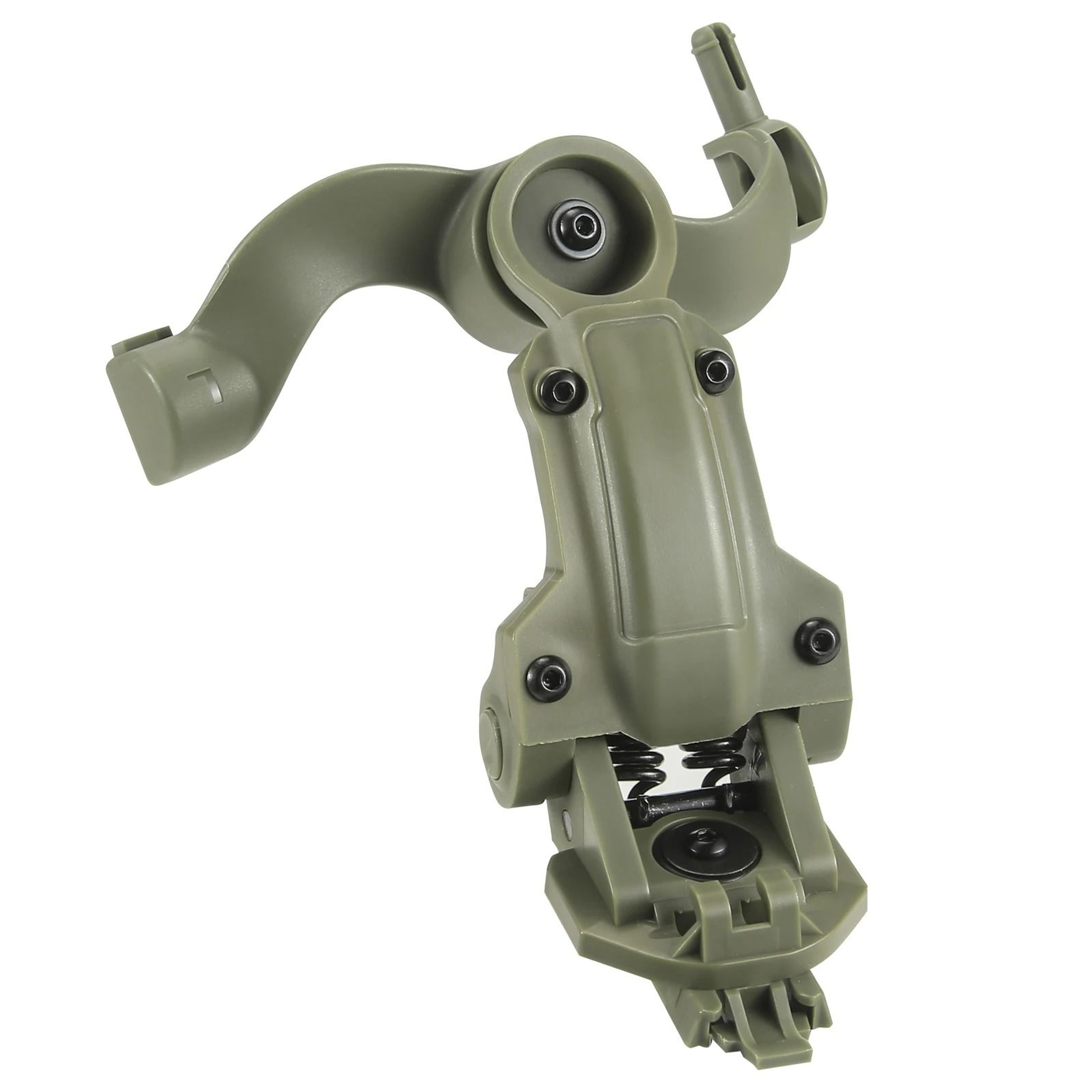 Tactical Helmet Rail Mount Adapter  360Degree Headset Suspension Brackets 2