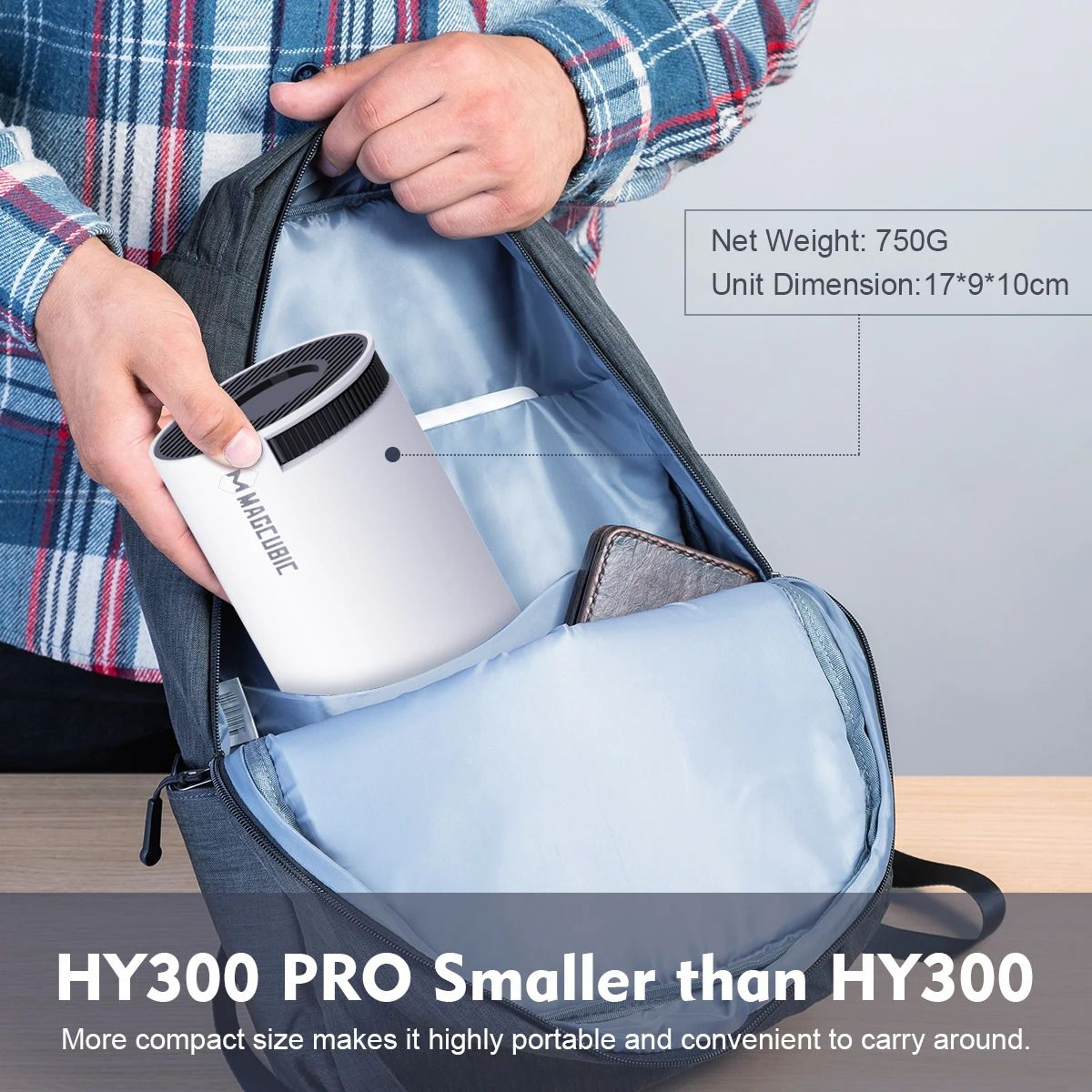 Magcubic HY300 Pro 4K Smart Projector  Portable Home Theater With Android 11 Dual WiFi 6 And Blueto 7
