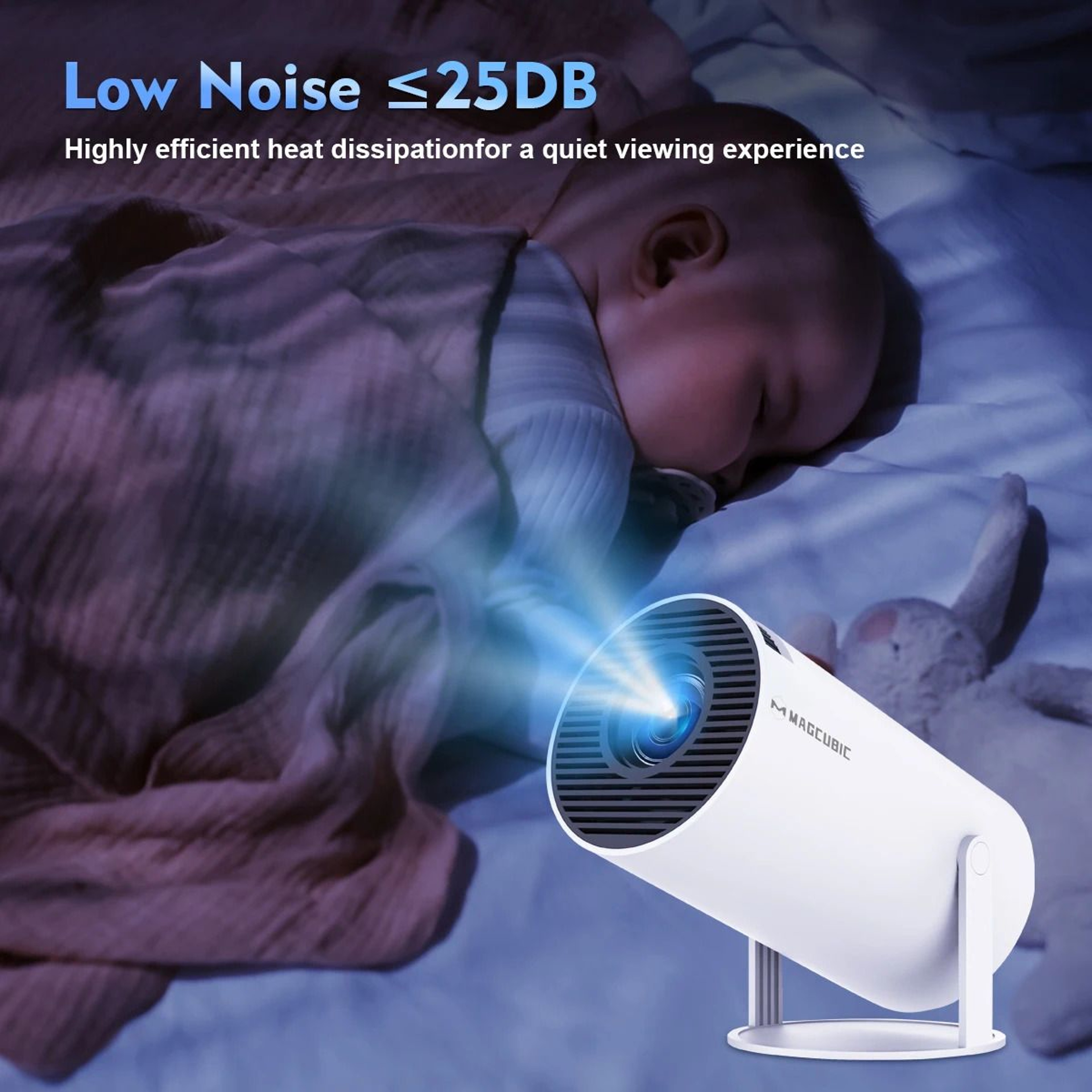 Magcubic HY300 Pro 4K Smart Projector  Portable Home Theater With Android 11 Dual WiFi 6 And Blueto 12