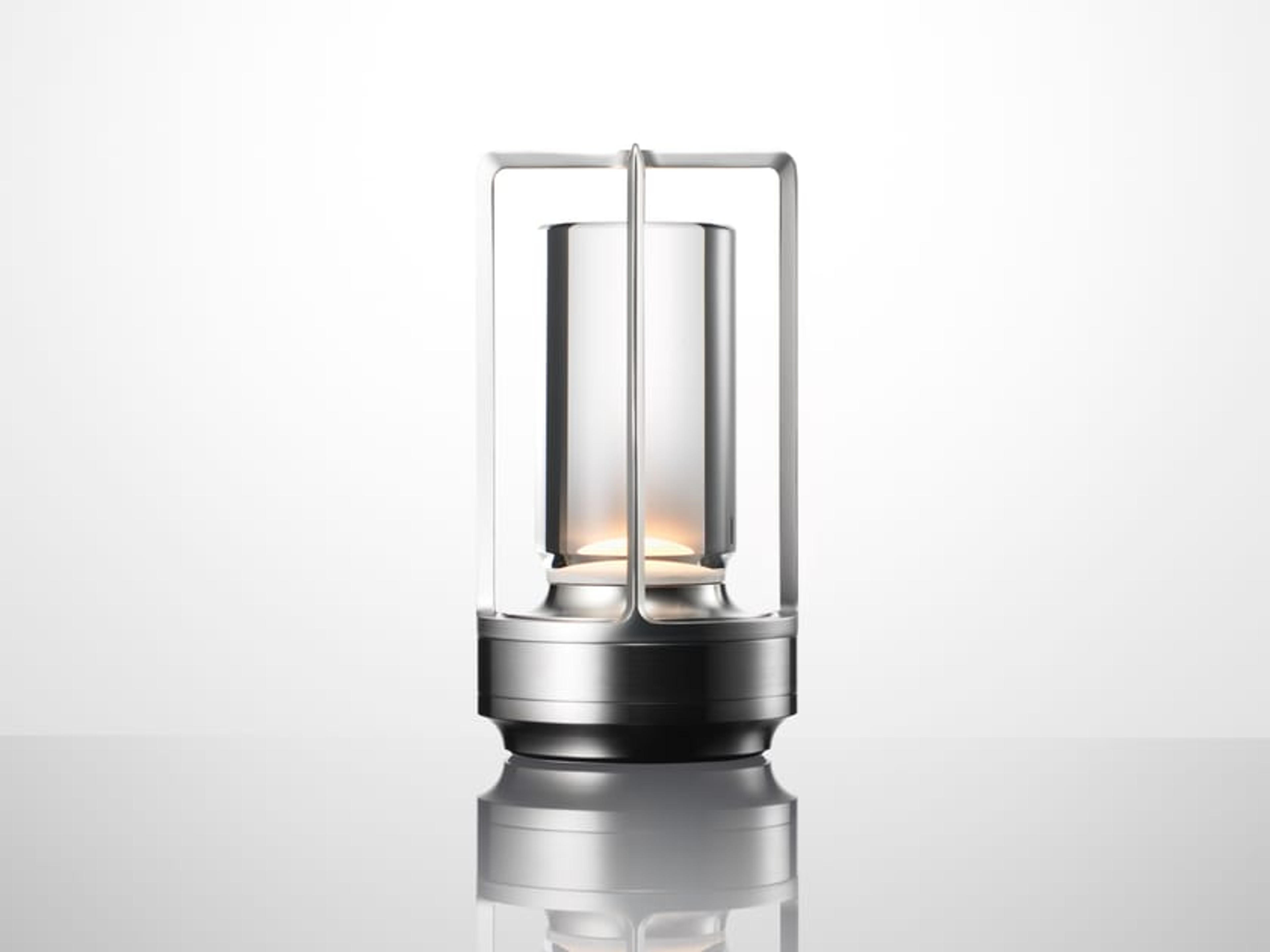 Crystal Touch LED Table Lamp  Rechargeable Ambient Light For Home Dining  Camping 4