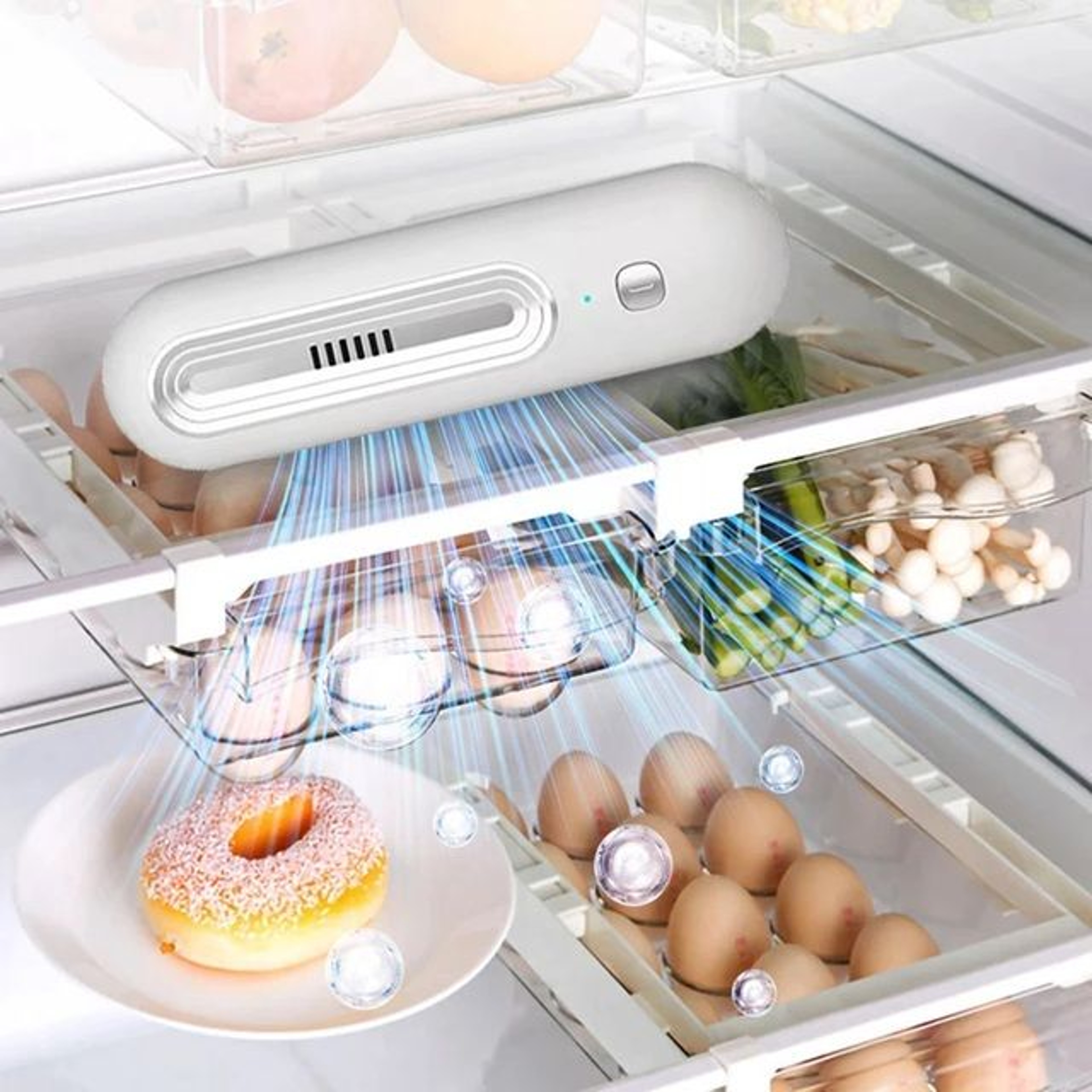 PureGuard Smart Deodorizer  Odor Eliminator  Air Purifier For Fridge Car And Small Spaces 2