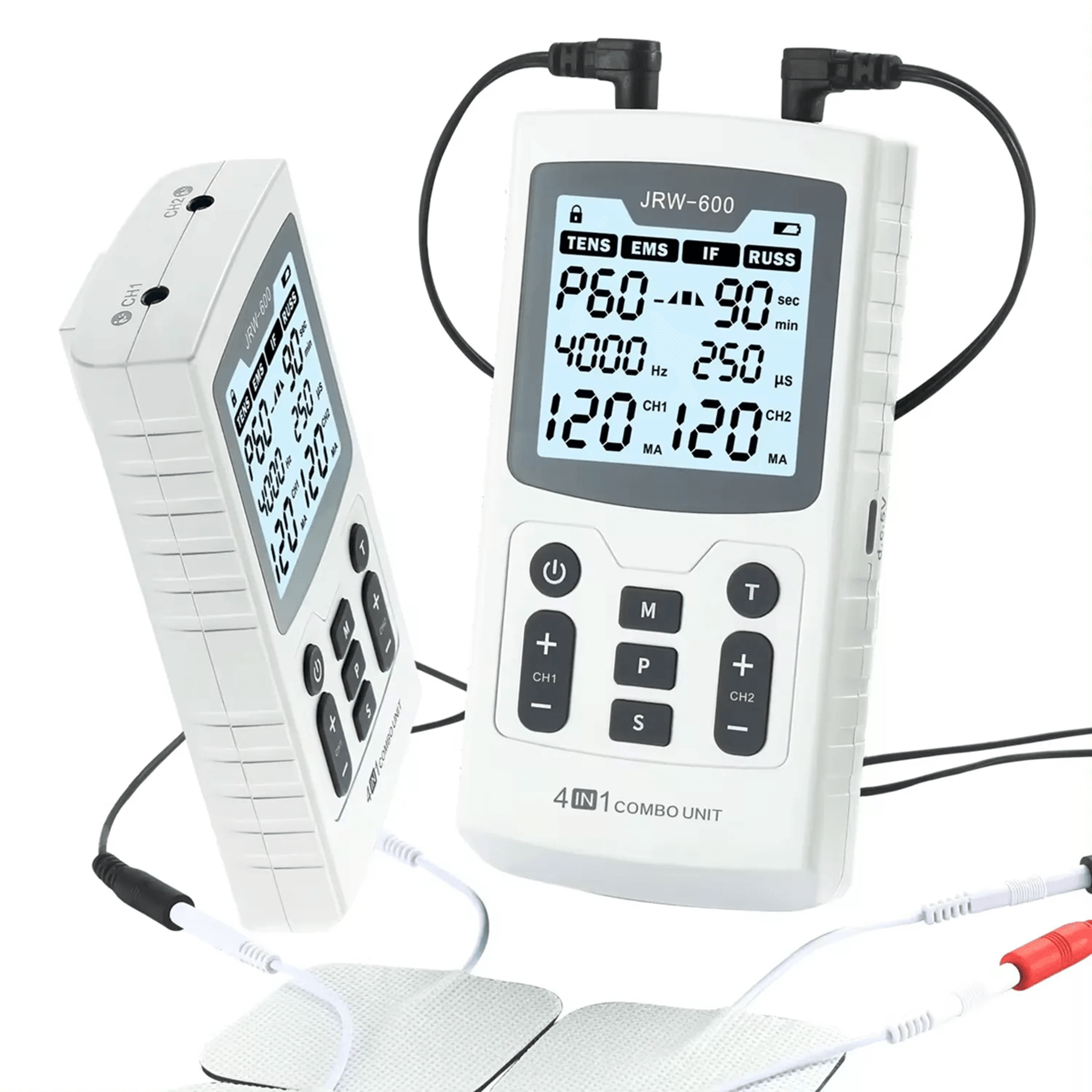 4in1 EMS Muscle Stimulator Device  HighFrequency TENS And Interferential Therapy For Pain Relief An 0