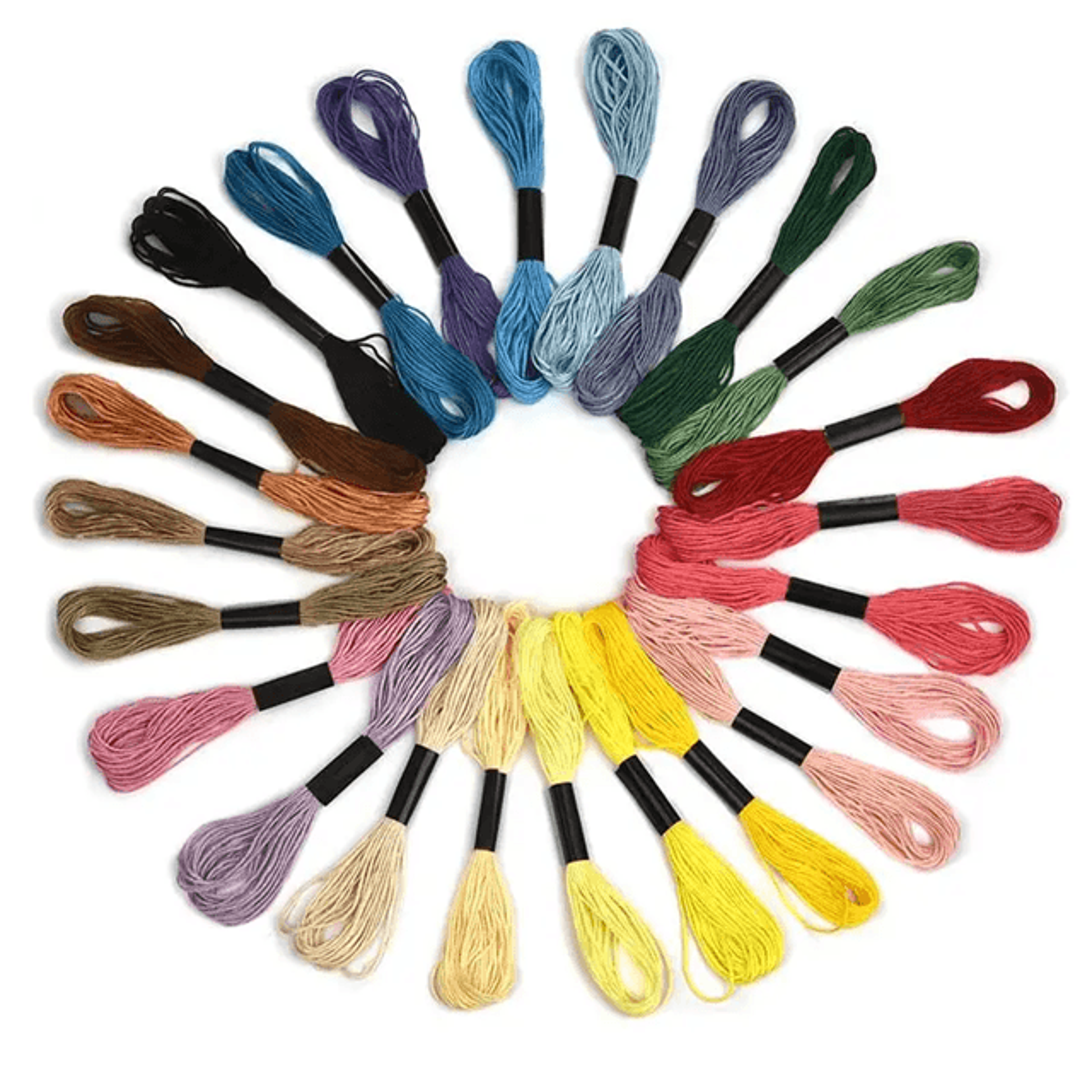 Multicolor Embroidery Floss Set  50 To 447 Cotton Threads For Cross Stitch DIY Crafts  Sewing Proje 0