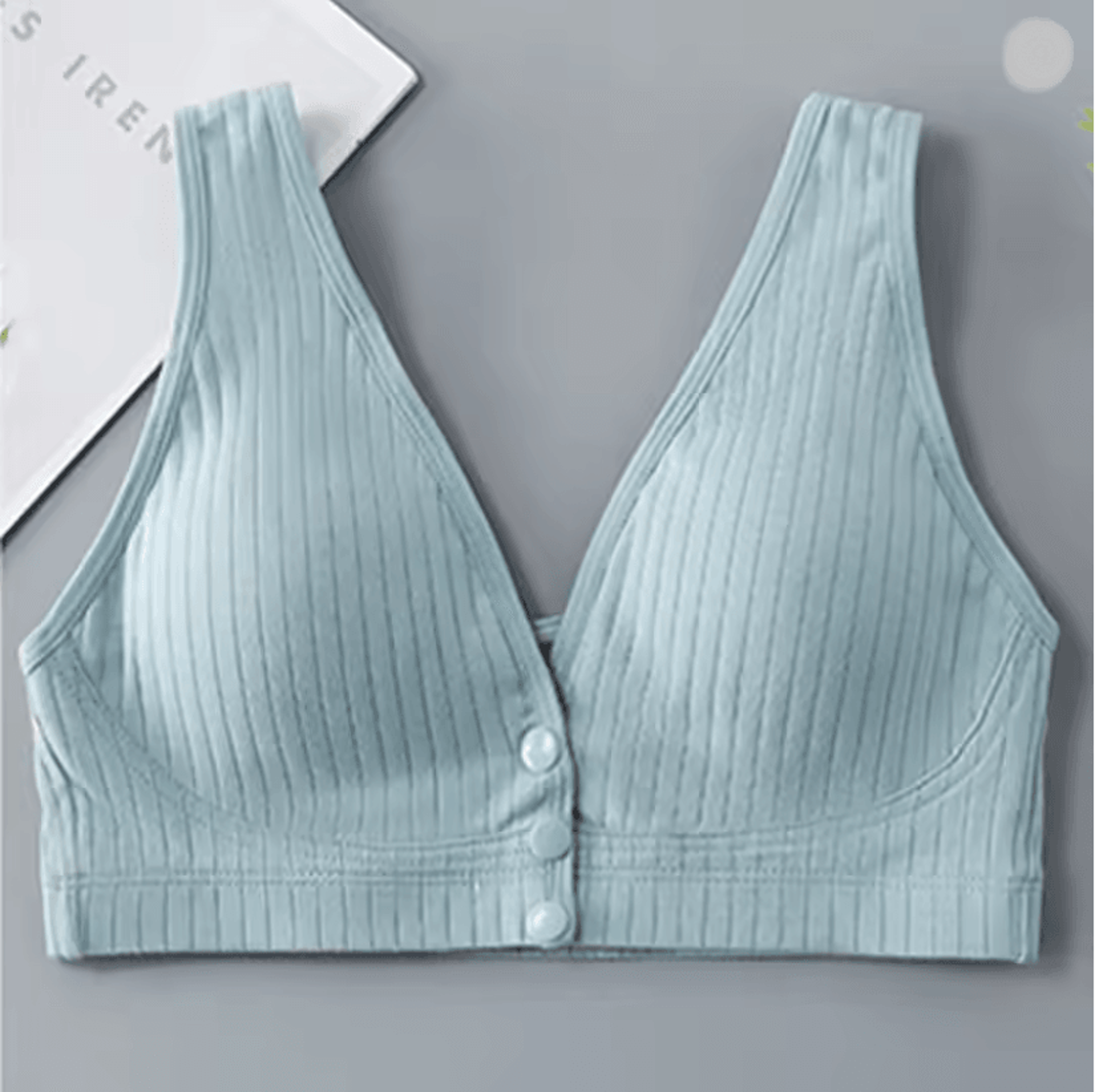 Pure Cotton Nursing Bra Soft Maternity Bralette For Breastfeeding And Pregnancy Support 2