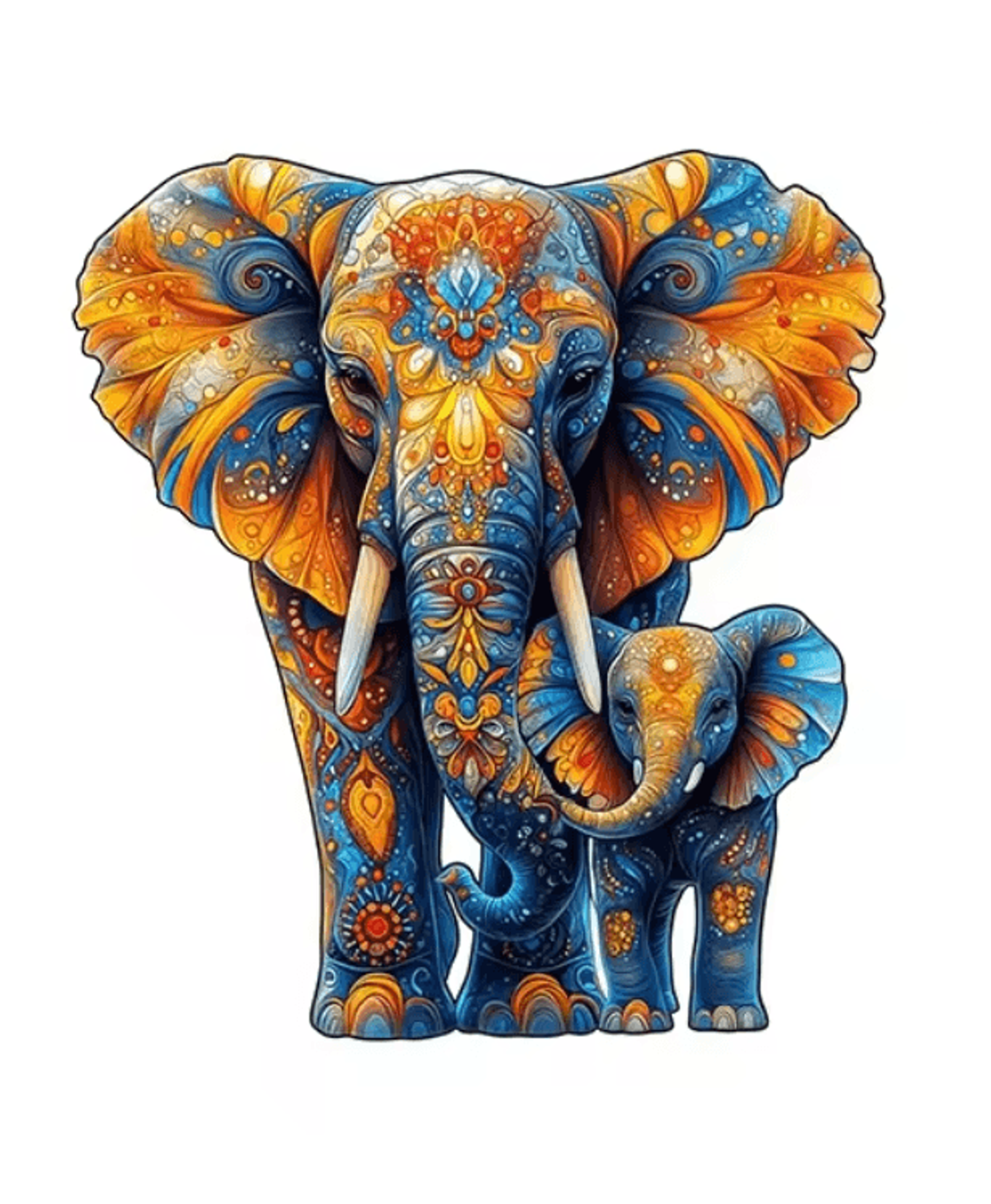 Wooden Animal Jigsaw Puzzle  Unique Dog Puzzle Gift For Adults And Kids 7