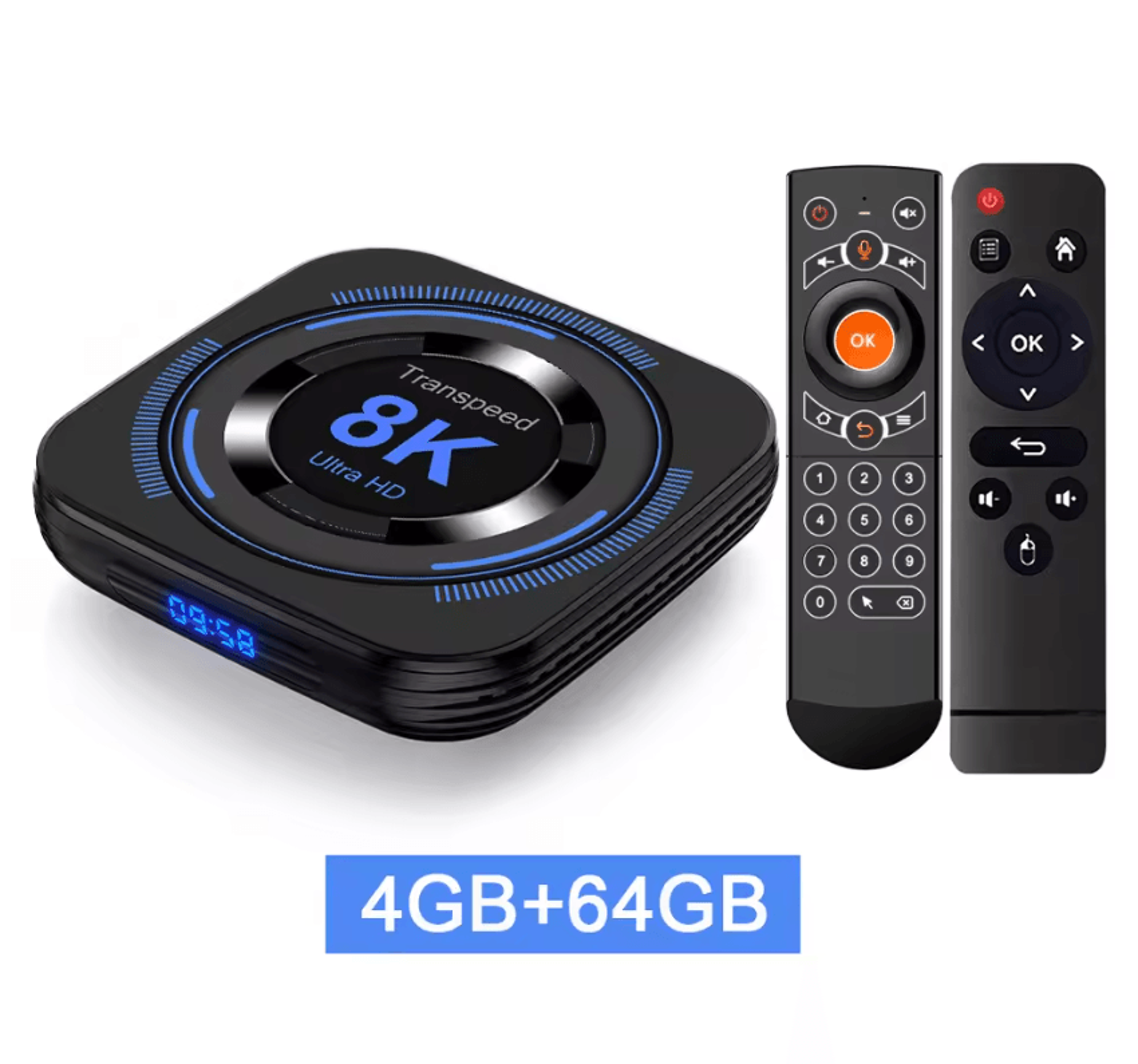 Transpeed Android TV Box With 8K Support And Dual WiFi Streaming 12