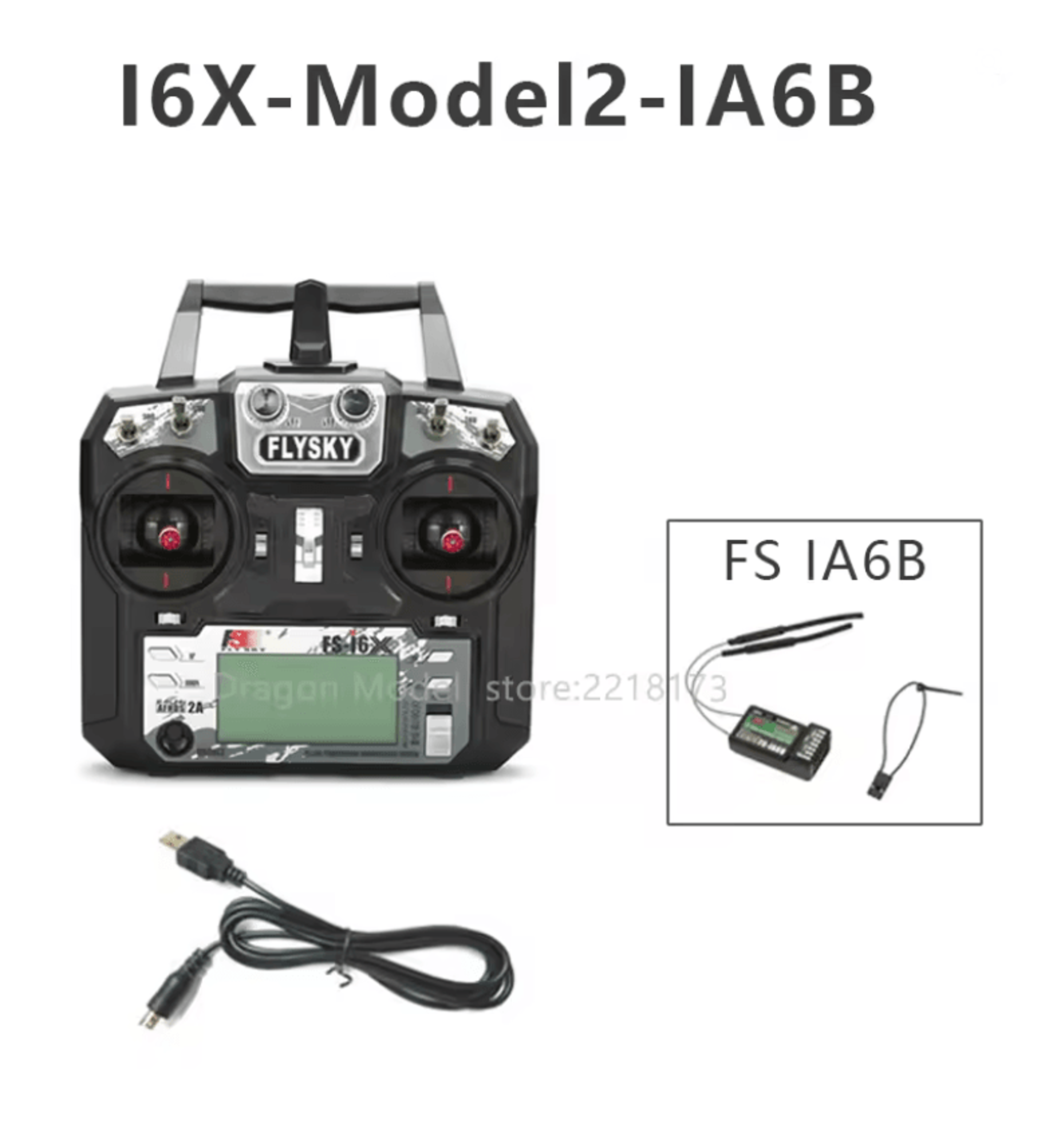 FLYSKY FS I6X Radio Transmitter With 10 Channel Receiver For RC Drones And Planes 3