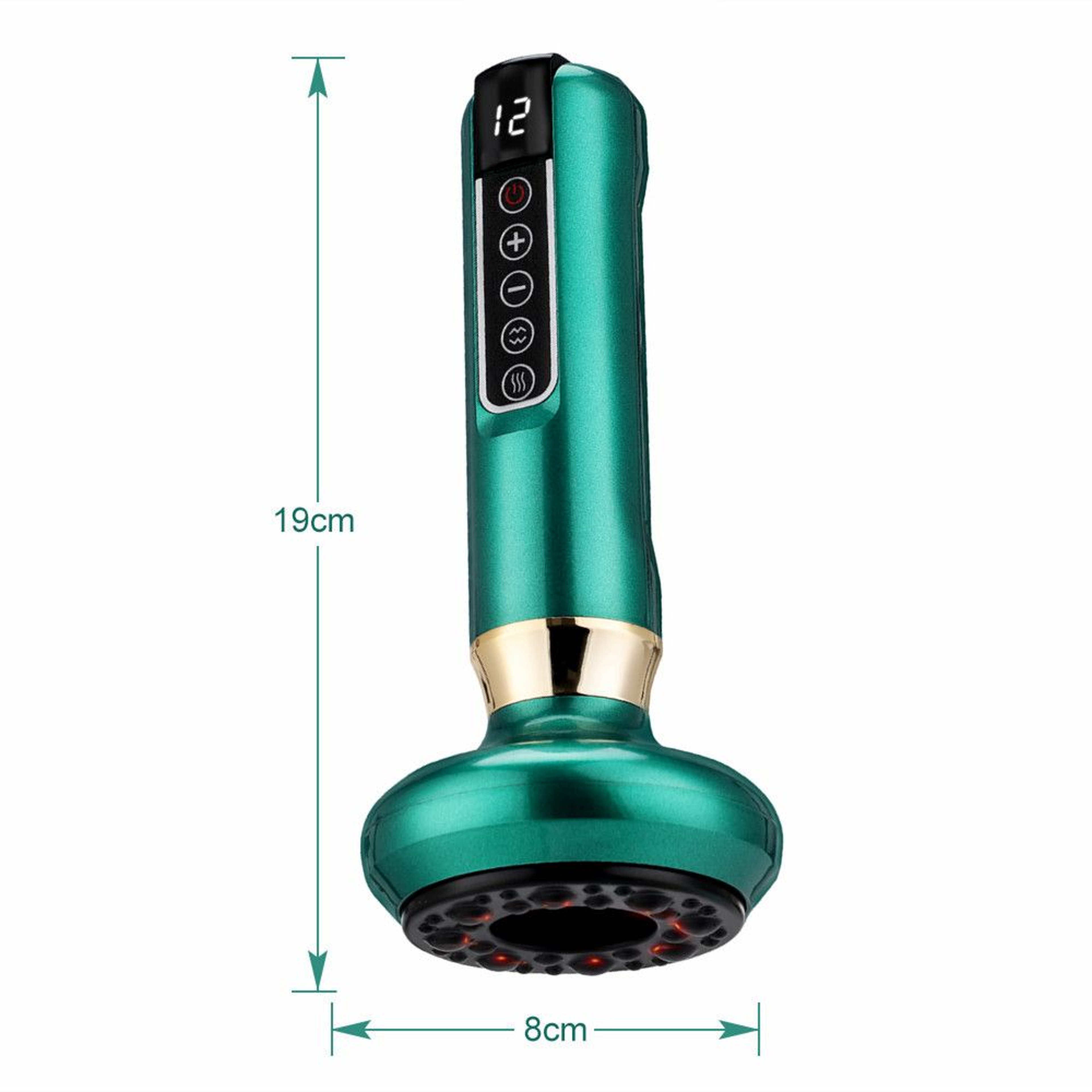 Electric Cupping Massager With Infrared Heat And Gua Sha Therapy 8