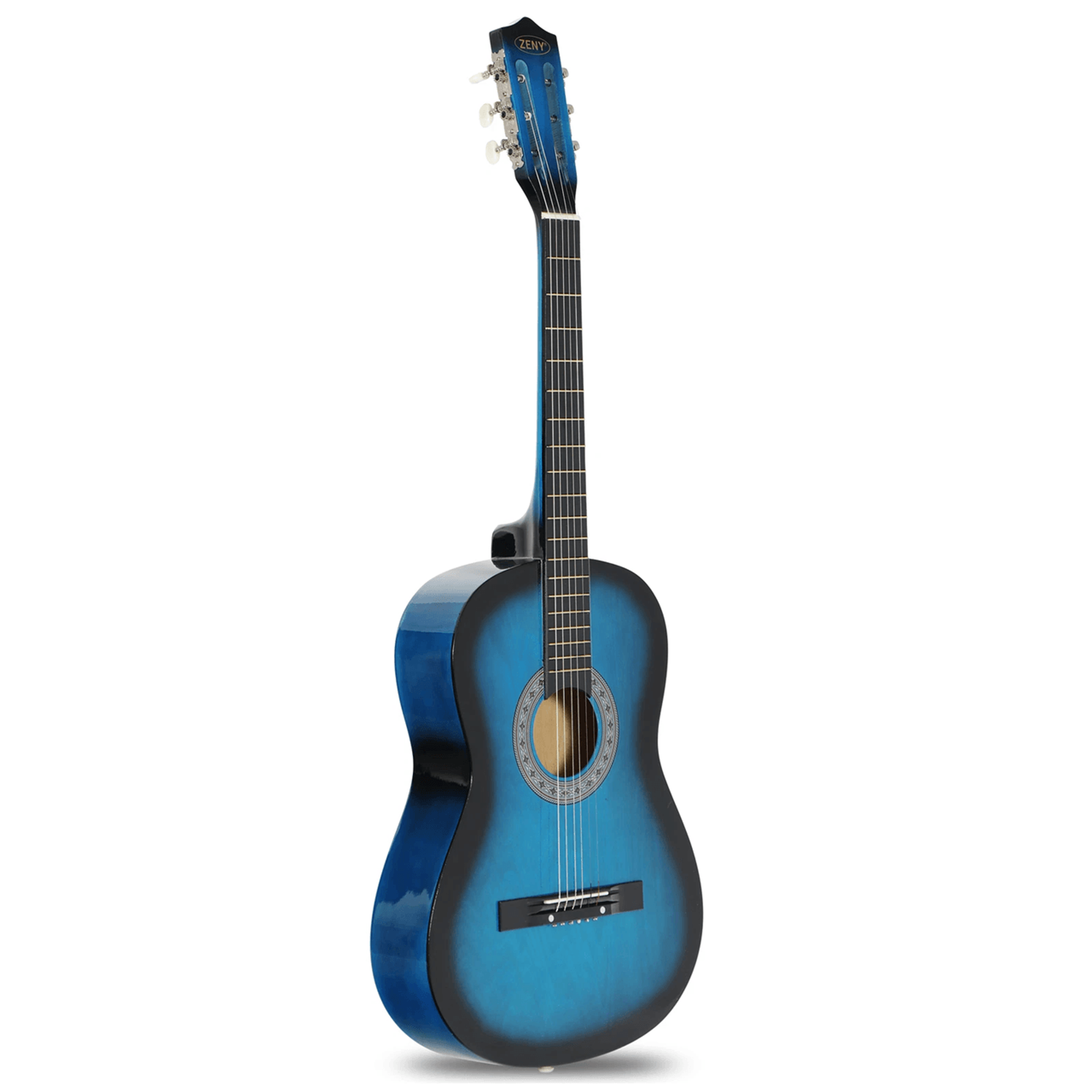 38 Inch Beginner Acoustic Guitar Kit With Case Strap Tuner And Pick For Students And Adults 5