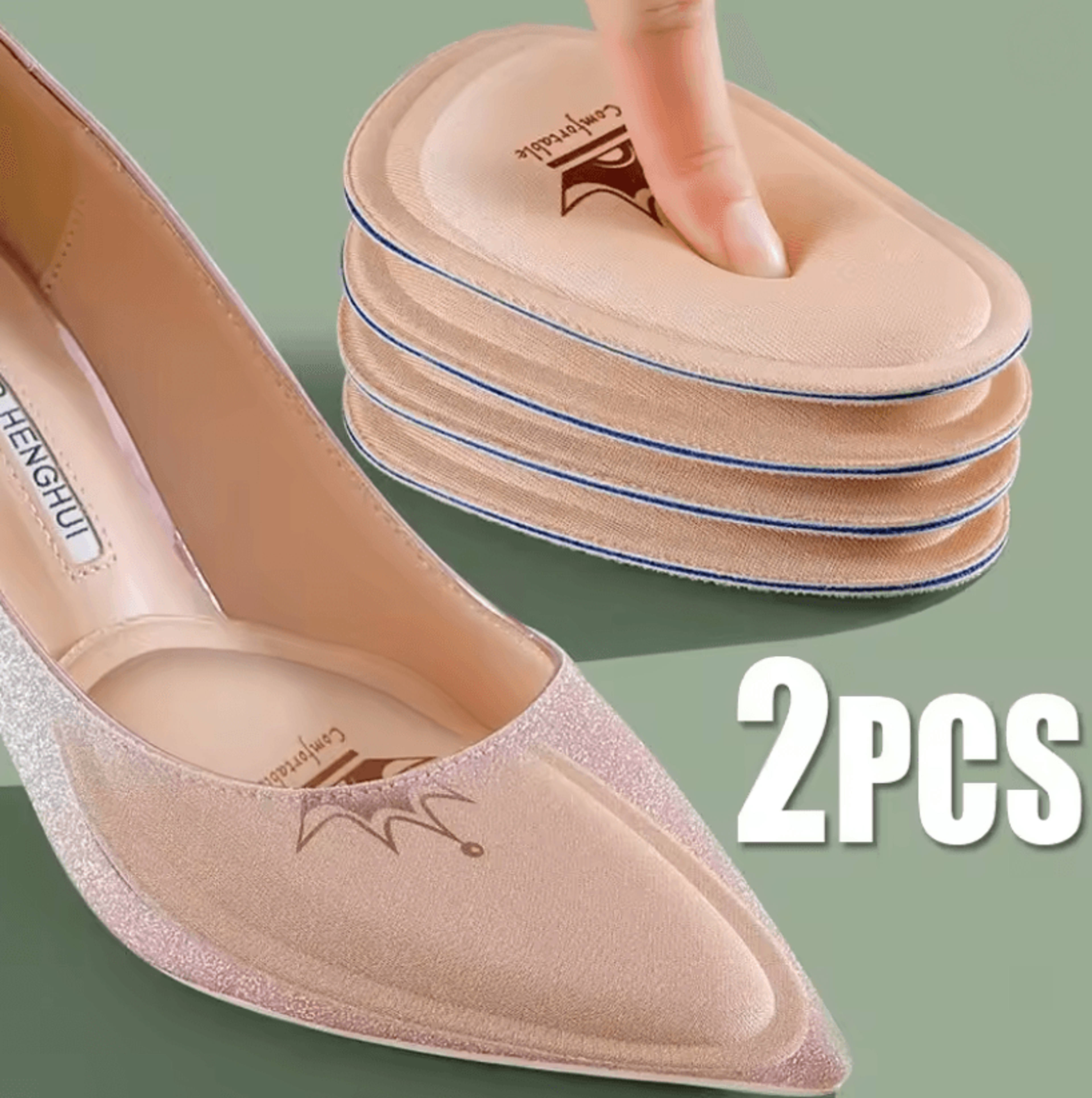 Forefoot Cushion Pads For Women Half Insole Non Slip Inserts For Pain Relief And All Day Comfort 1