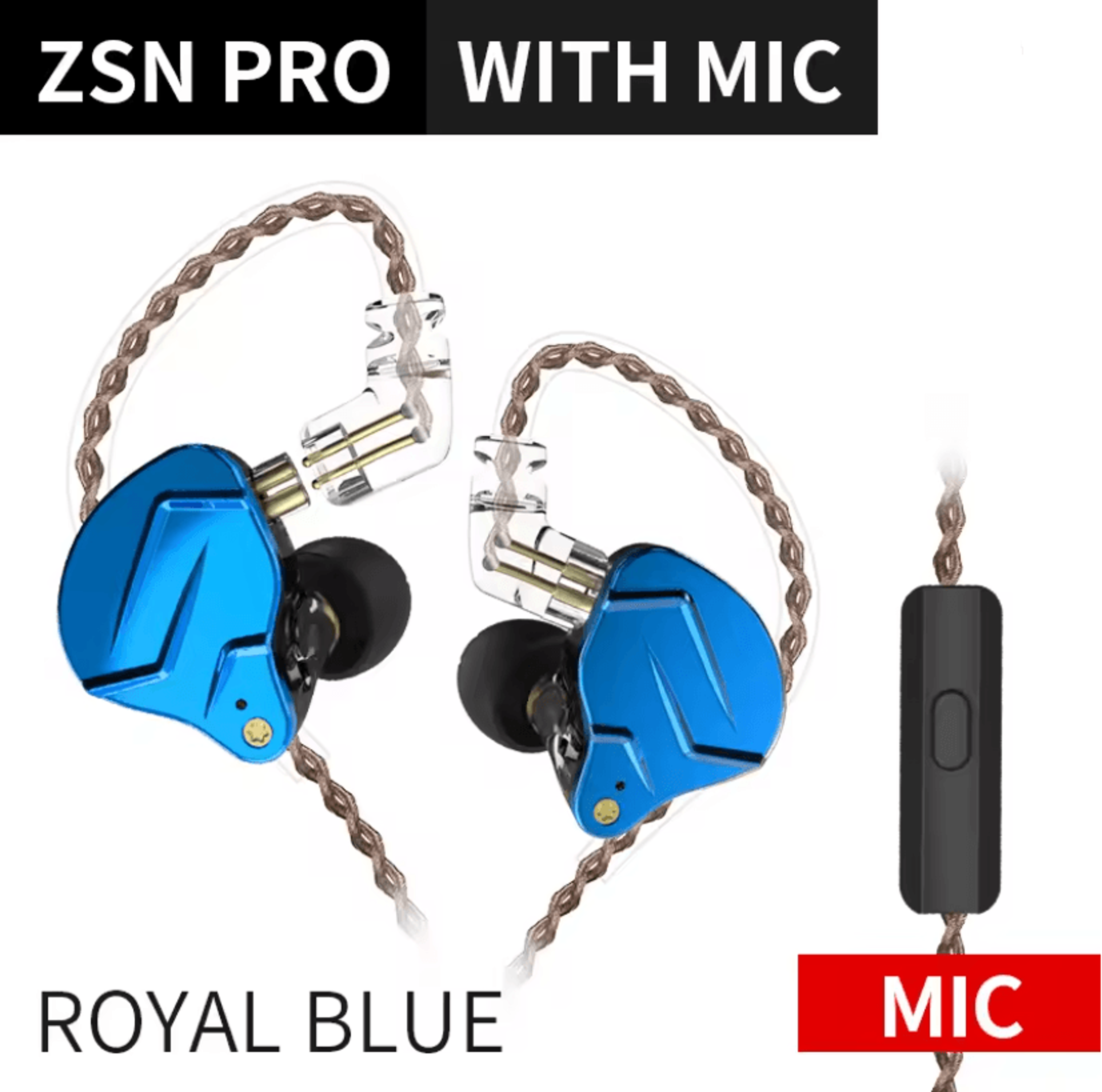 KZ ZSN PRO Hybrid In Ear Earphones 7