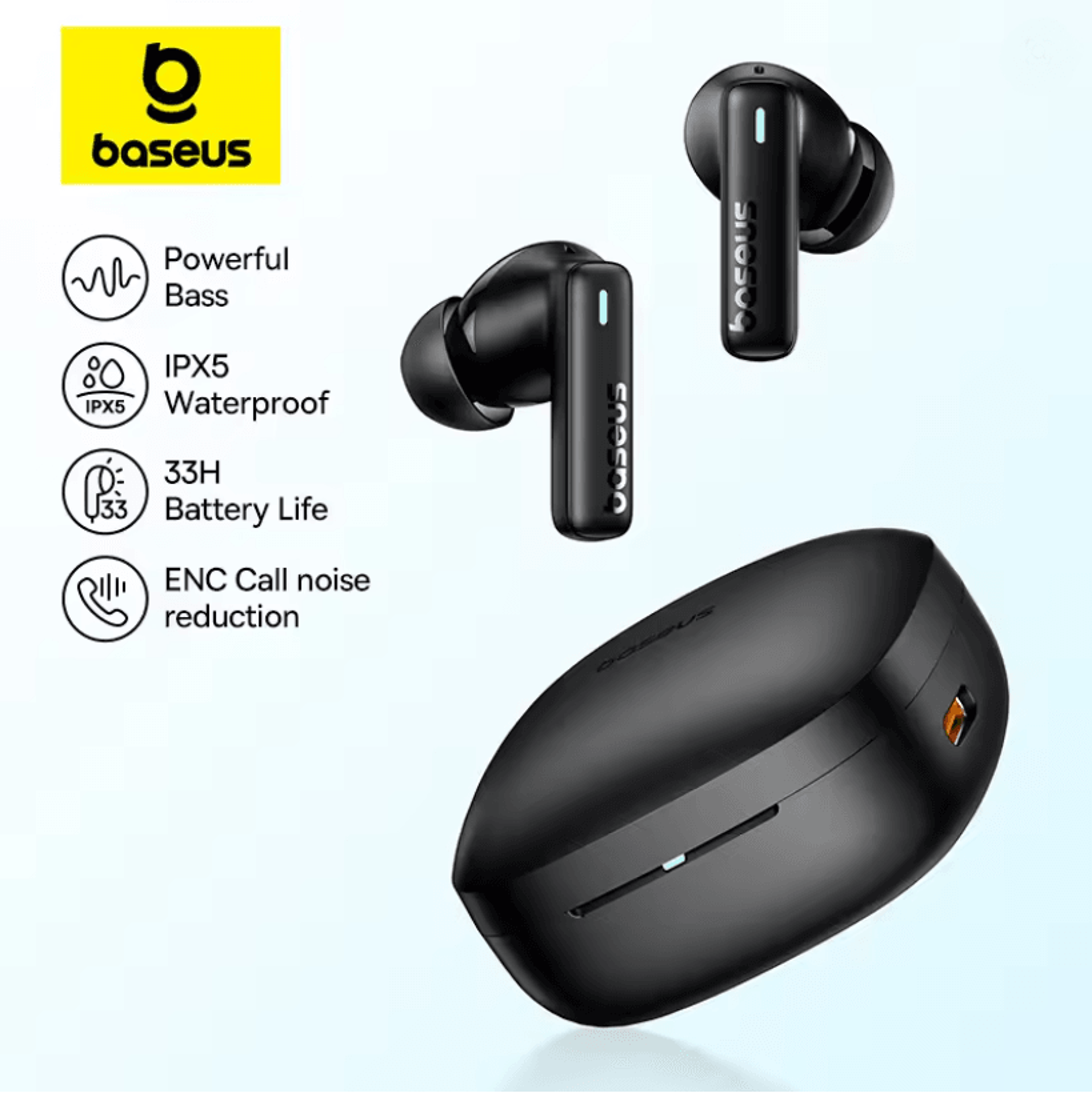 Baseus Bowie E19 Wireless Earbuds 0