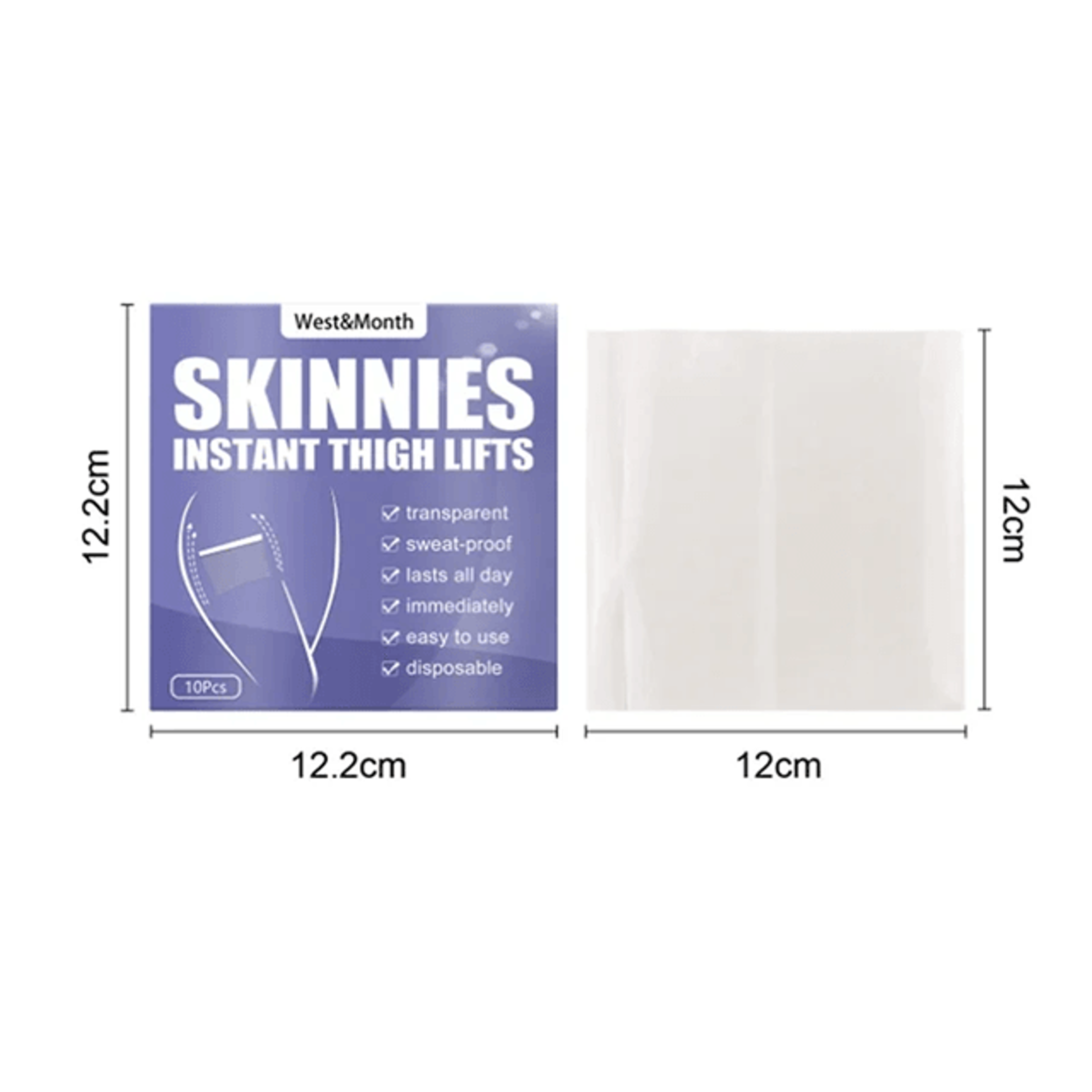 LegLift Pro Invisible Thigh Lift Tape 3