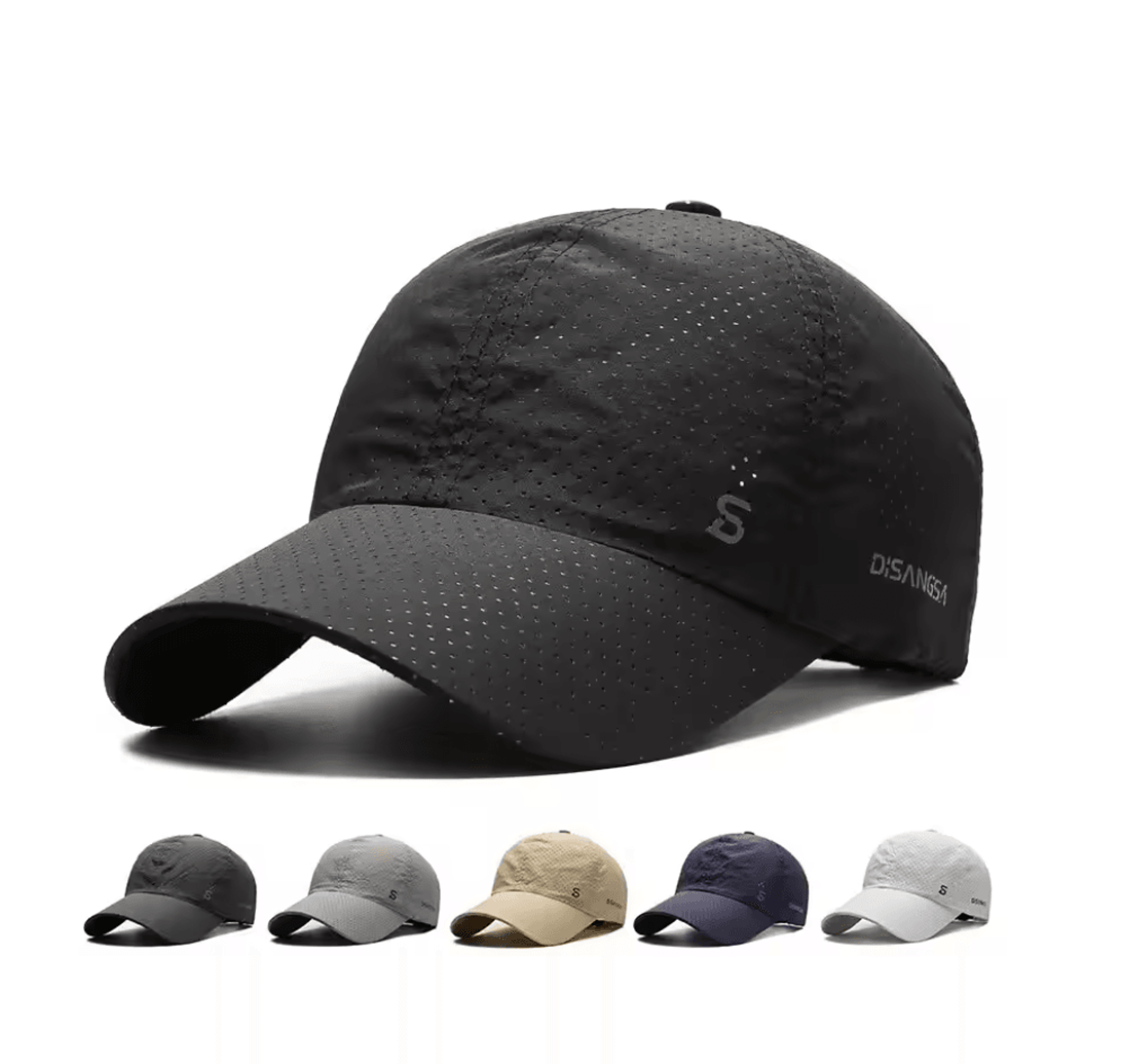 Lightweight QuickDry Duck Tongue Cap For Men With Breathable Mesh 0