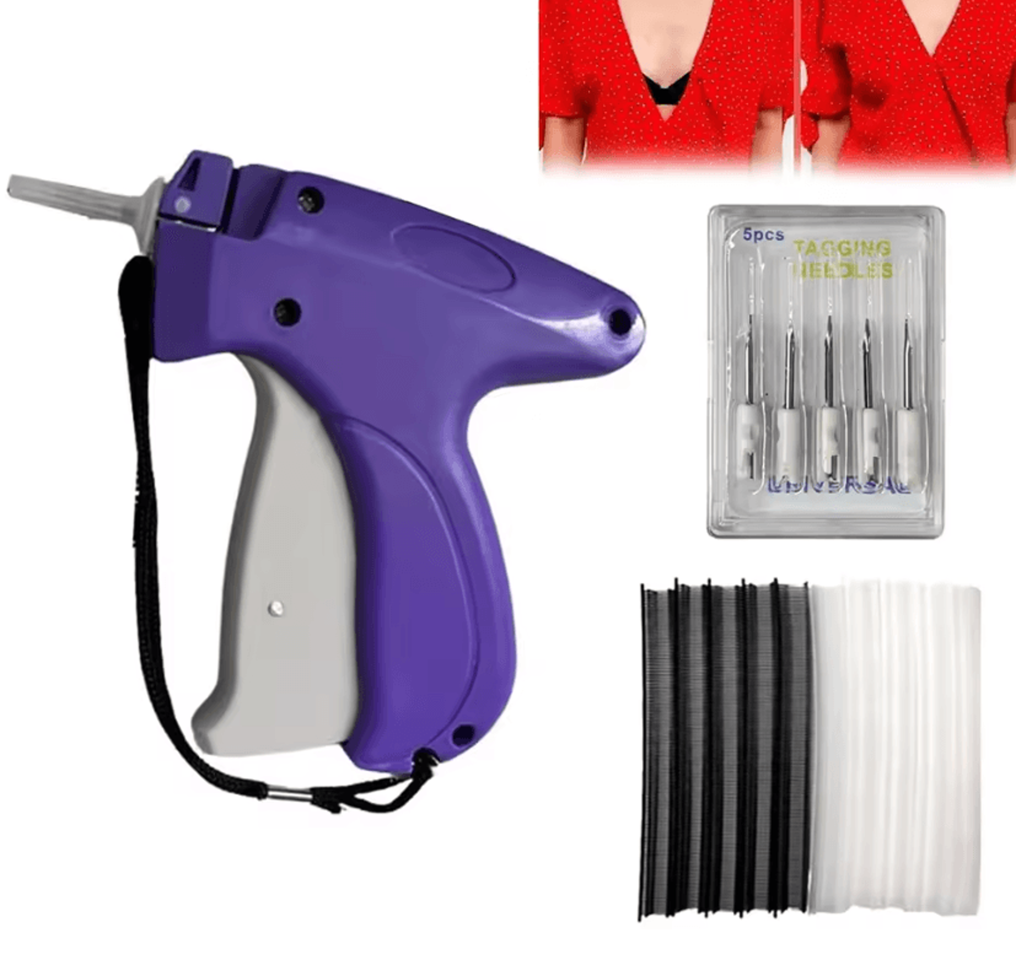 Mini Clothing Stitch Gun Quick Hem Repair Tool For Fabric Fixes And Micro Tagging 0