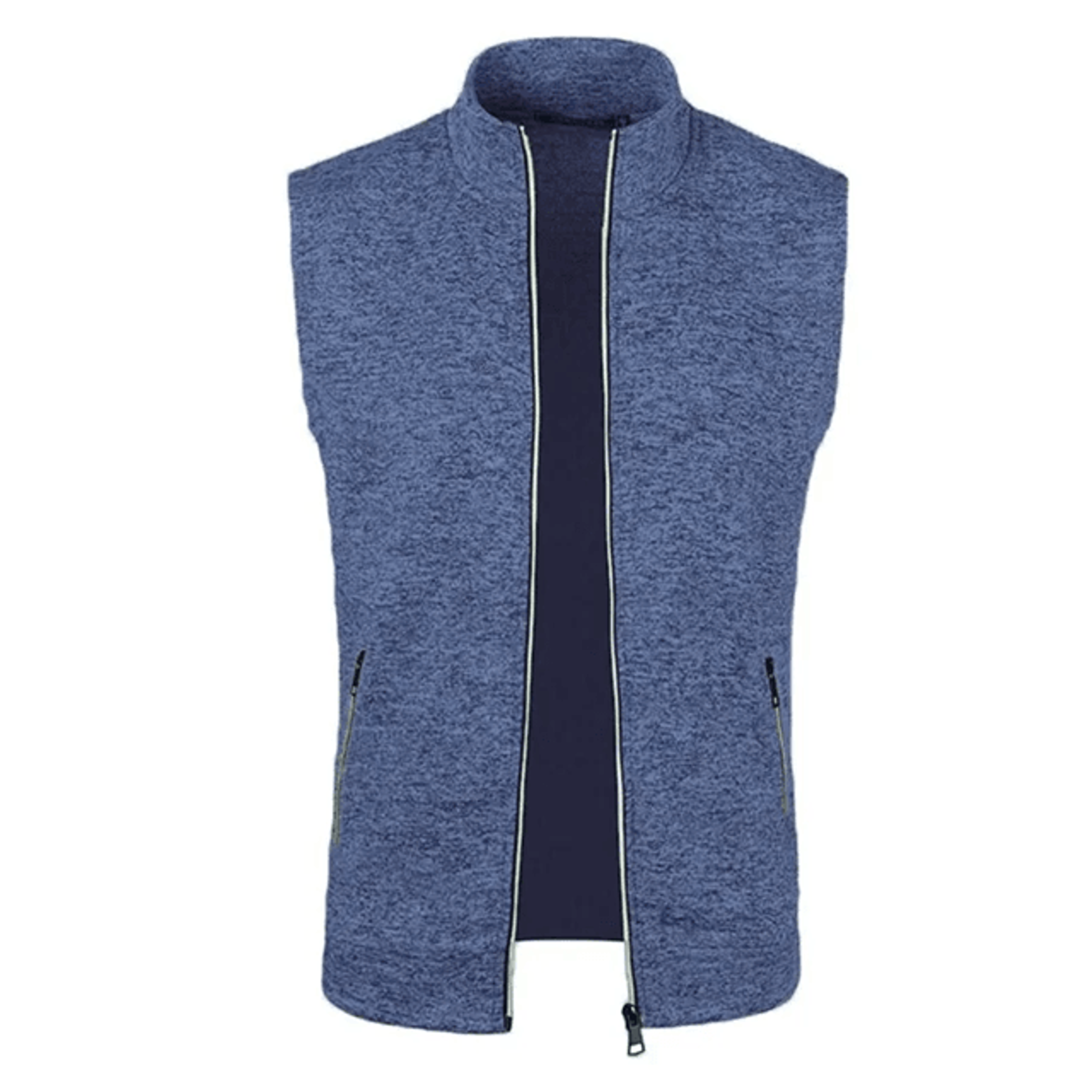 UrbanLayer Men Sleeveless Turtleneck Vest Jacket 5