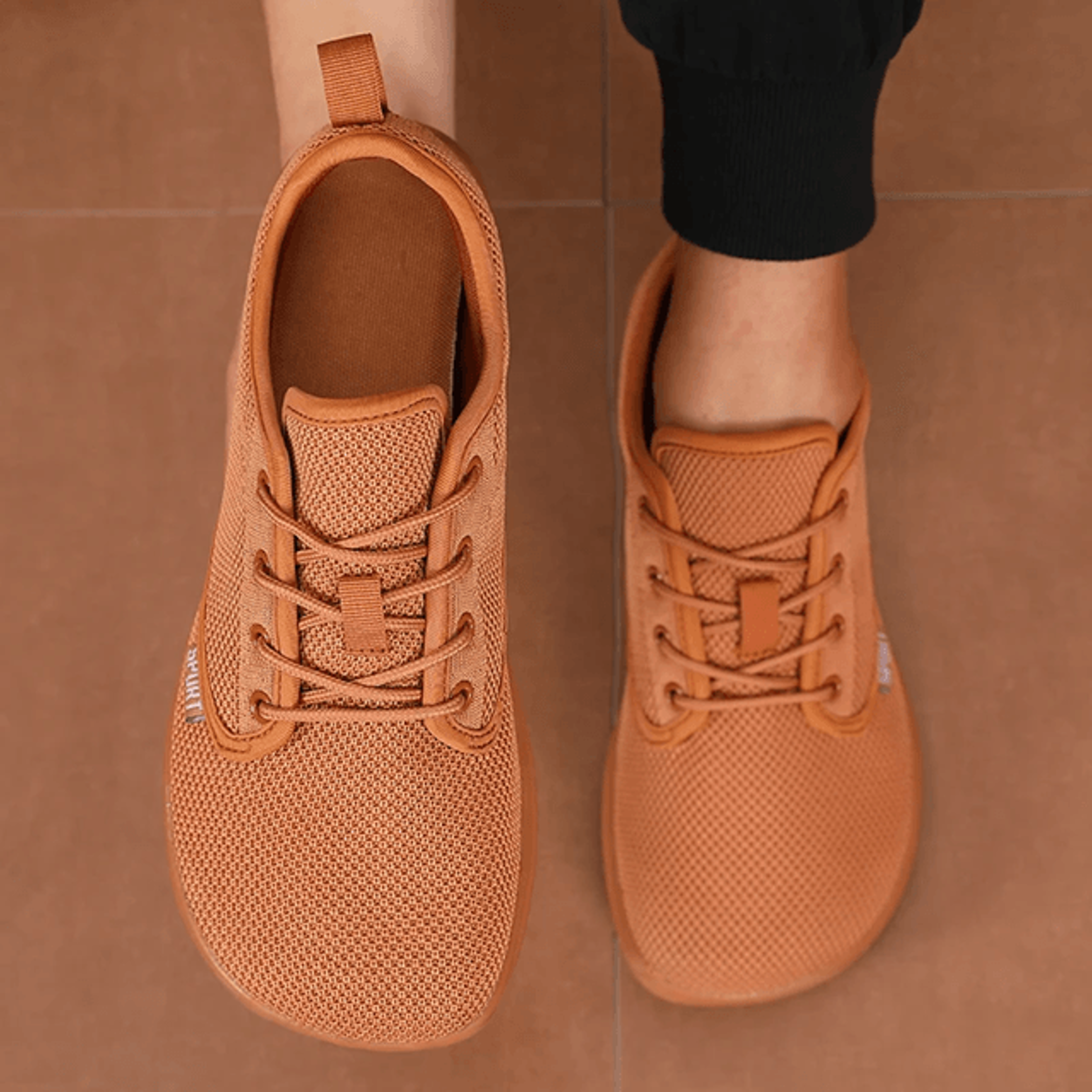 Mens Wide Toe Barefoot Canvas Sneakers 4