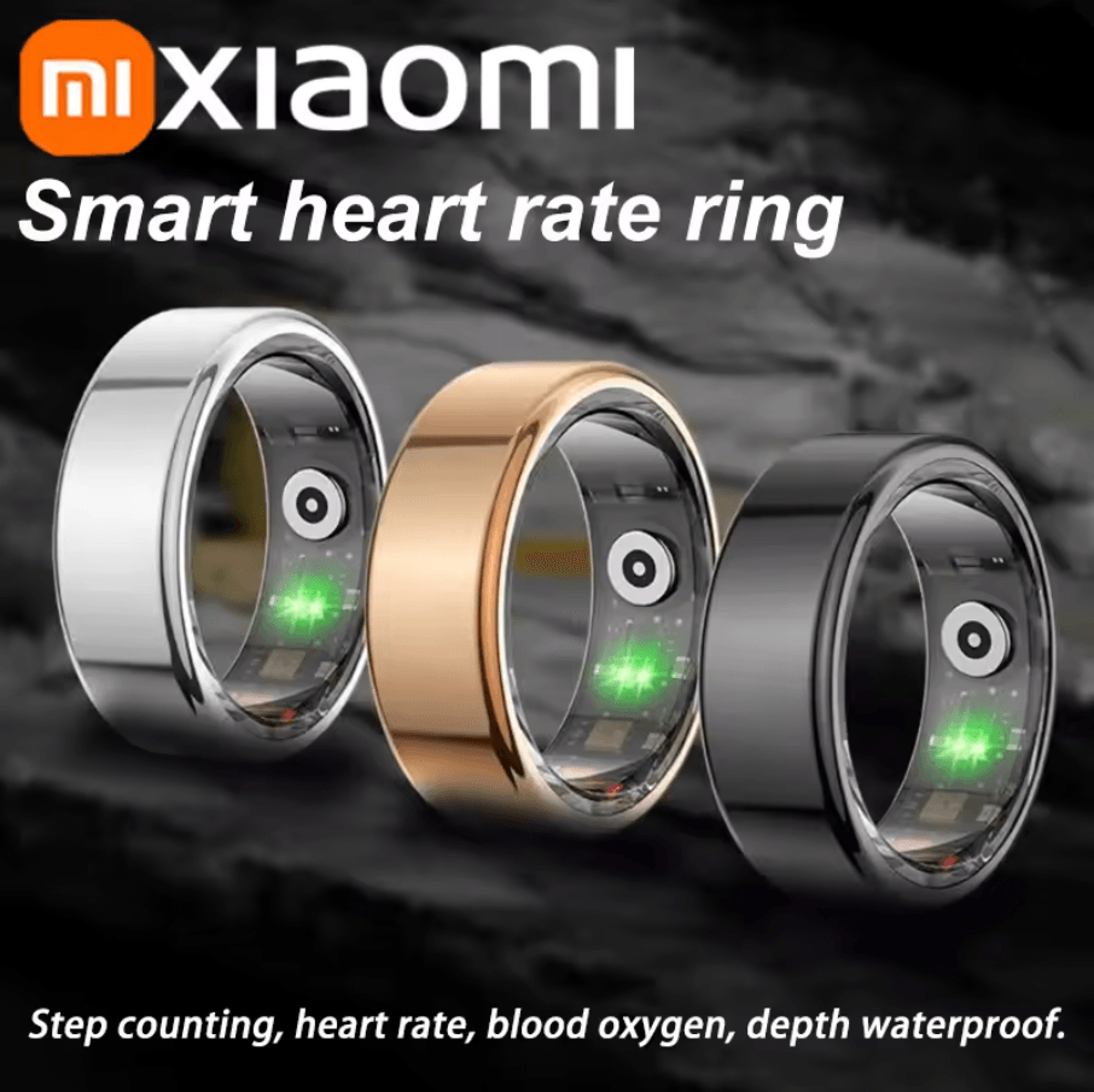 Xiaomi Smart Ring Bluetooth Health Monitor 0