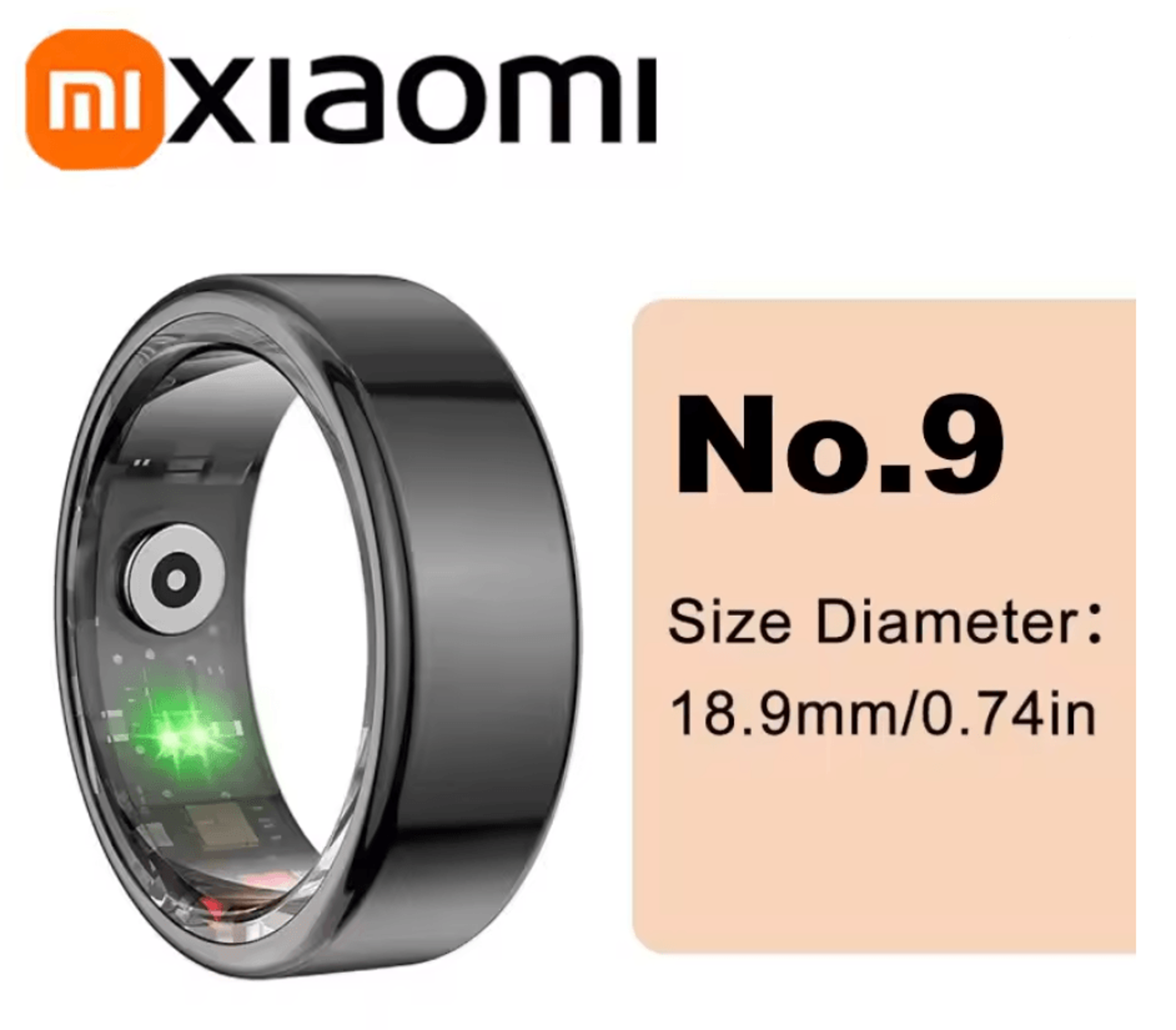 Xiaomi Smart Ring Bluetooth Health Monitor 2