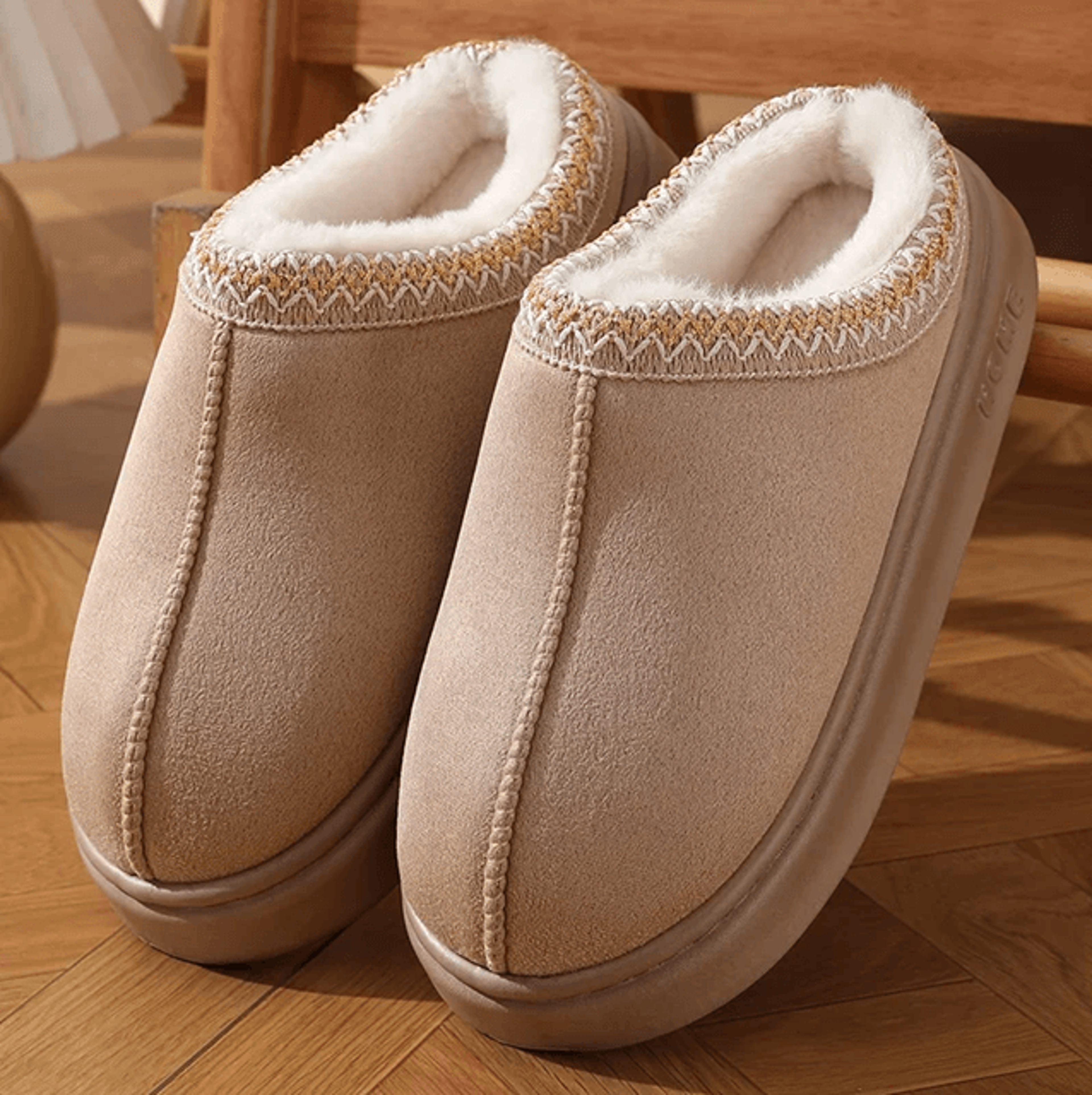 CozyStep Fluffy Platform Slippers For Women Winter Warm Comfort 5
