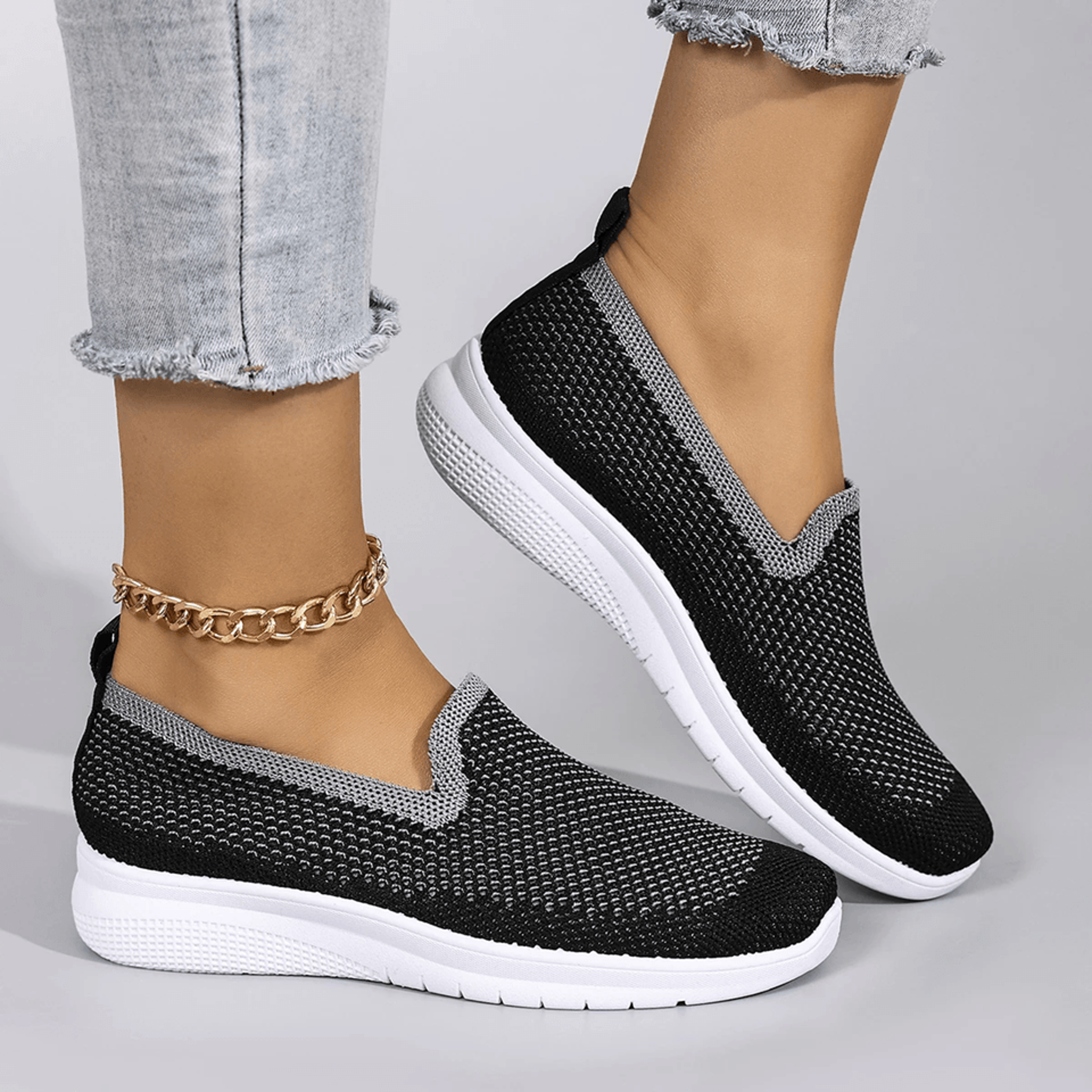 Breathable Mesh Flat Sneakers For Women Casual Lightweight Summer Shoes 0