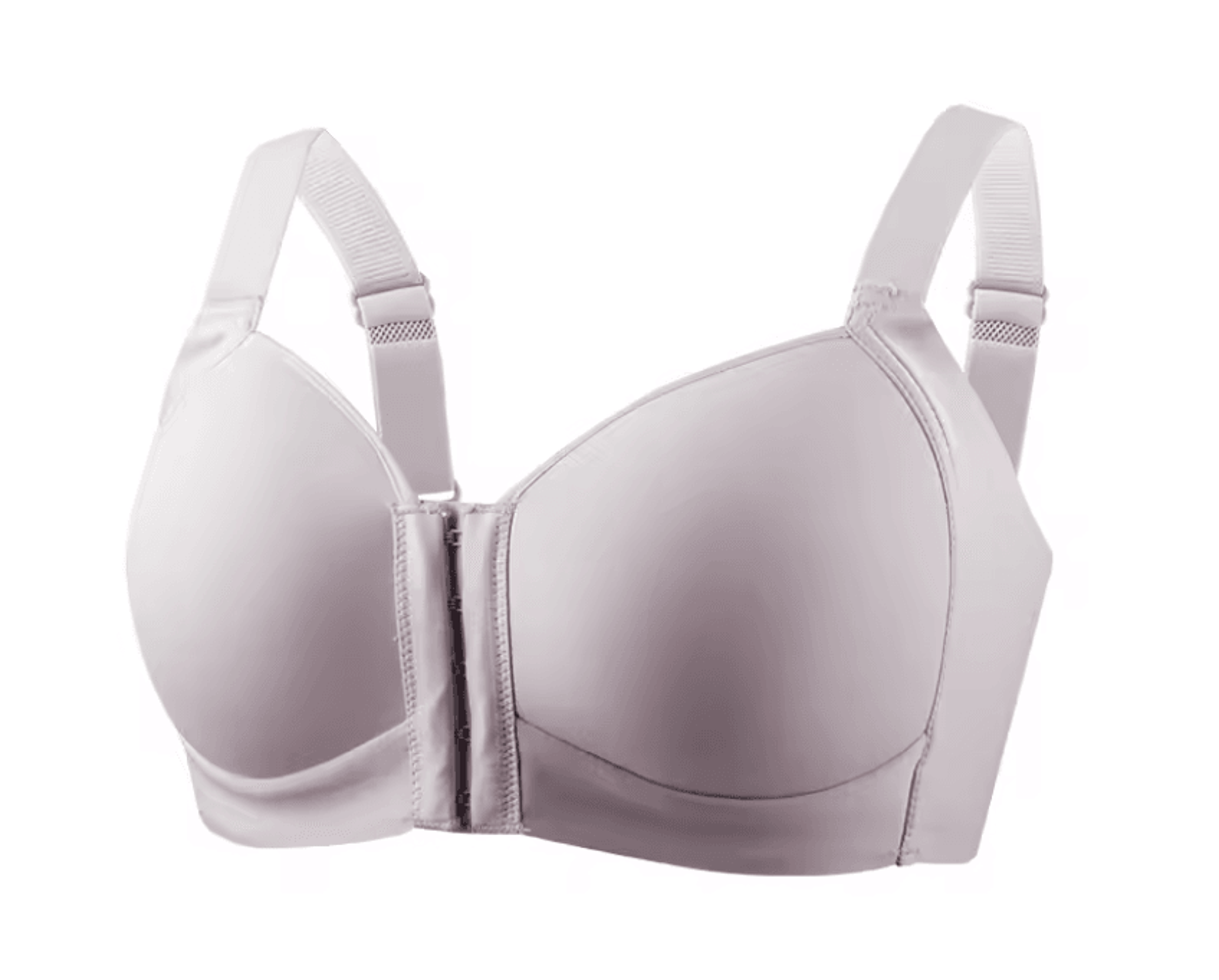 Front Closure Wireless Bralette Plus Size Seamless Comfort Bra 6