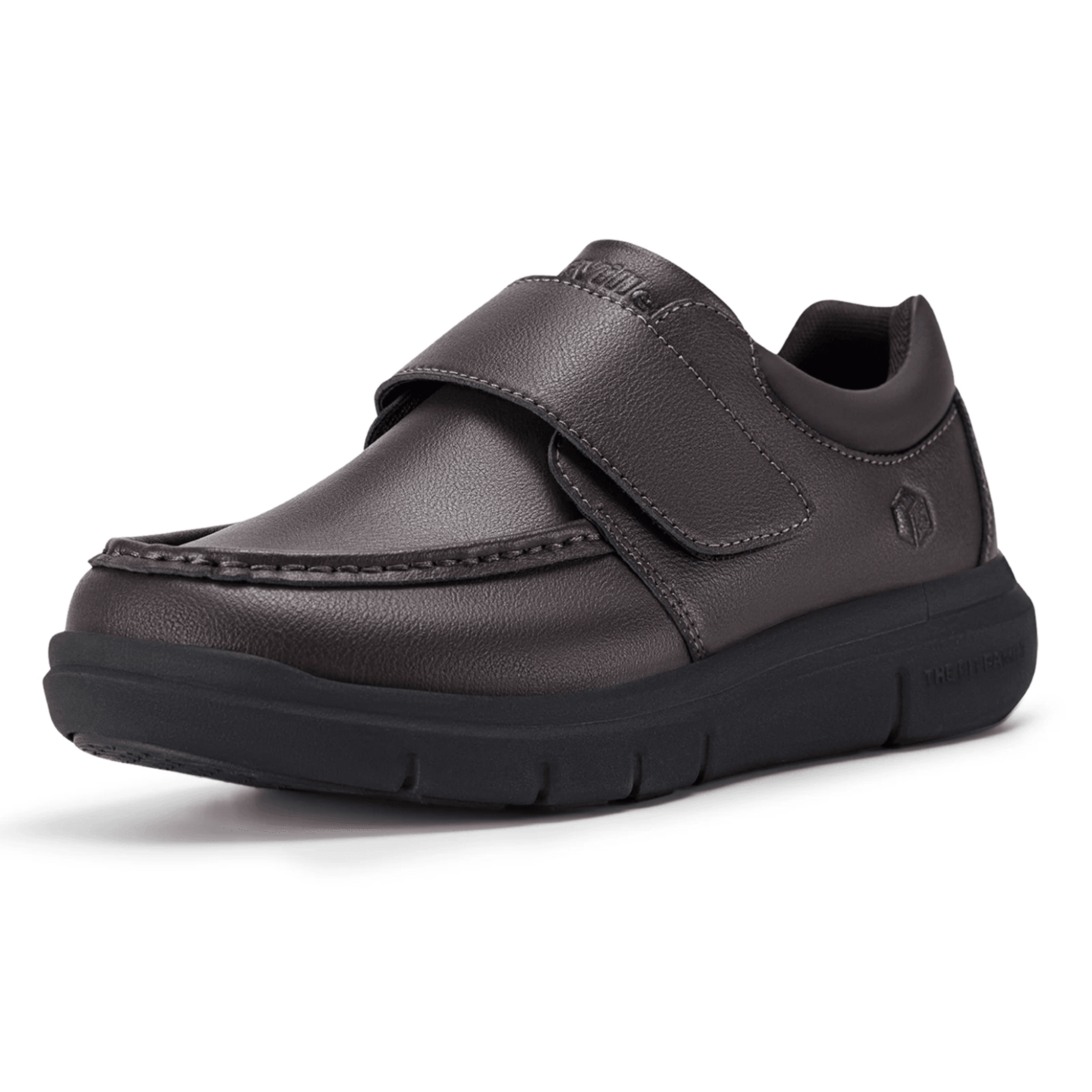Wide Fit Mens Leather Walking Shoes Comfortable Oxford Style Business Wear 2