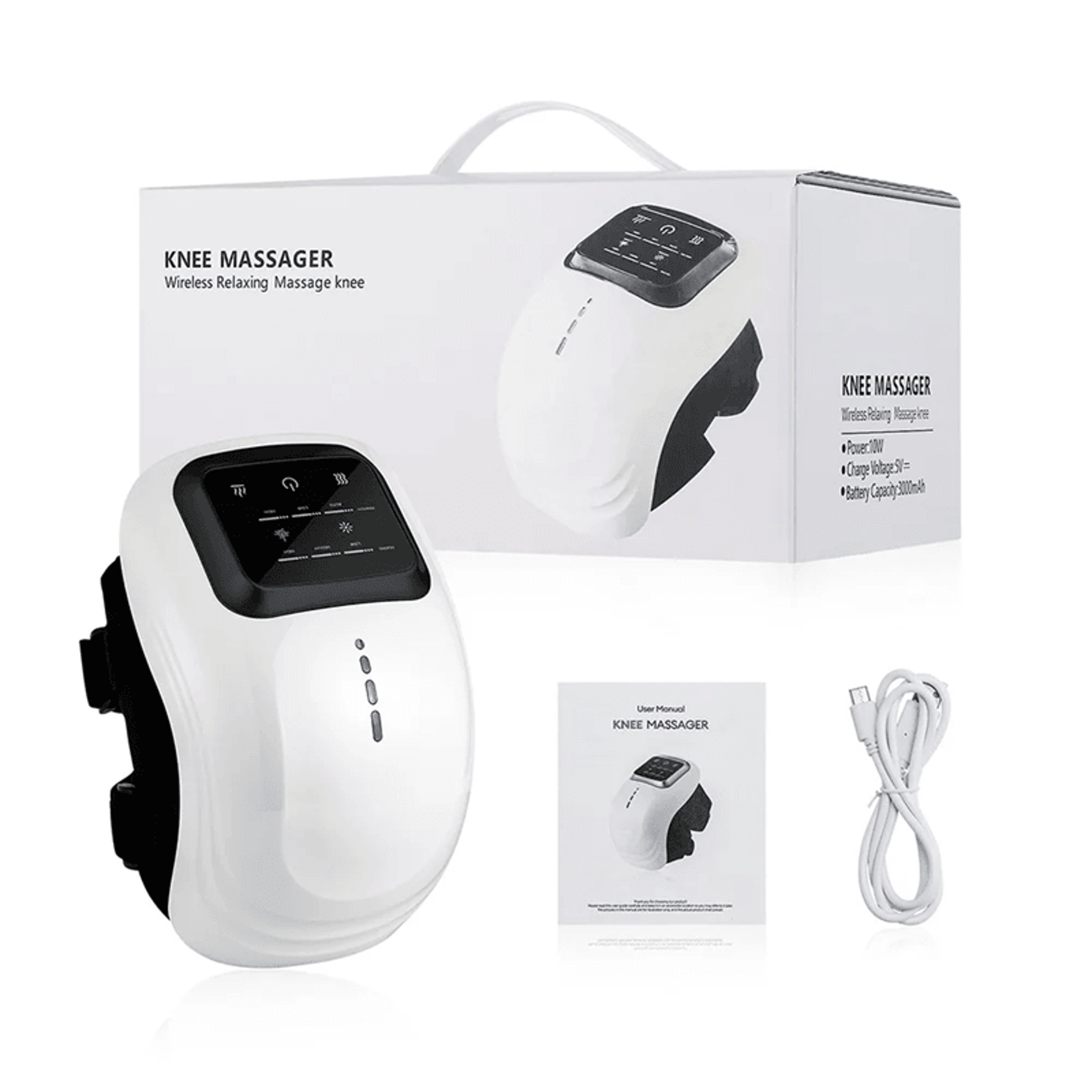 Smart Knee Massager With Vibration And Air Pressure Therapy For Knee Shoulder And Elbow Relief 2