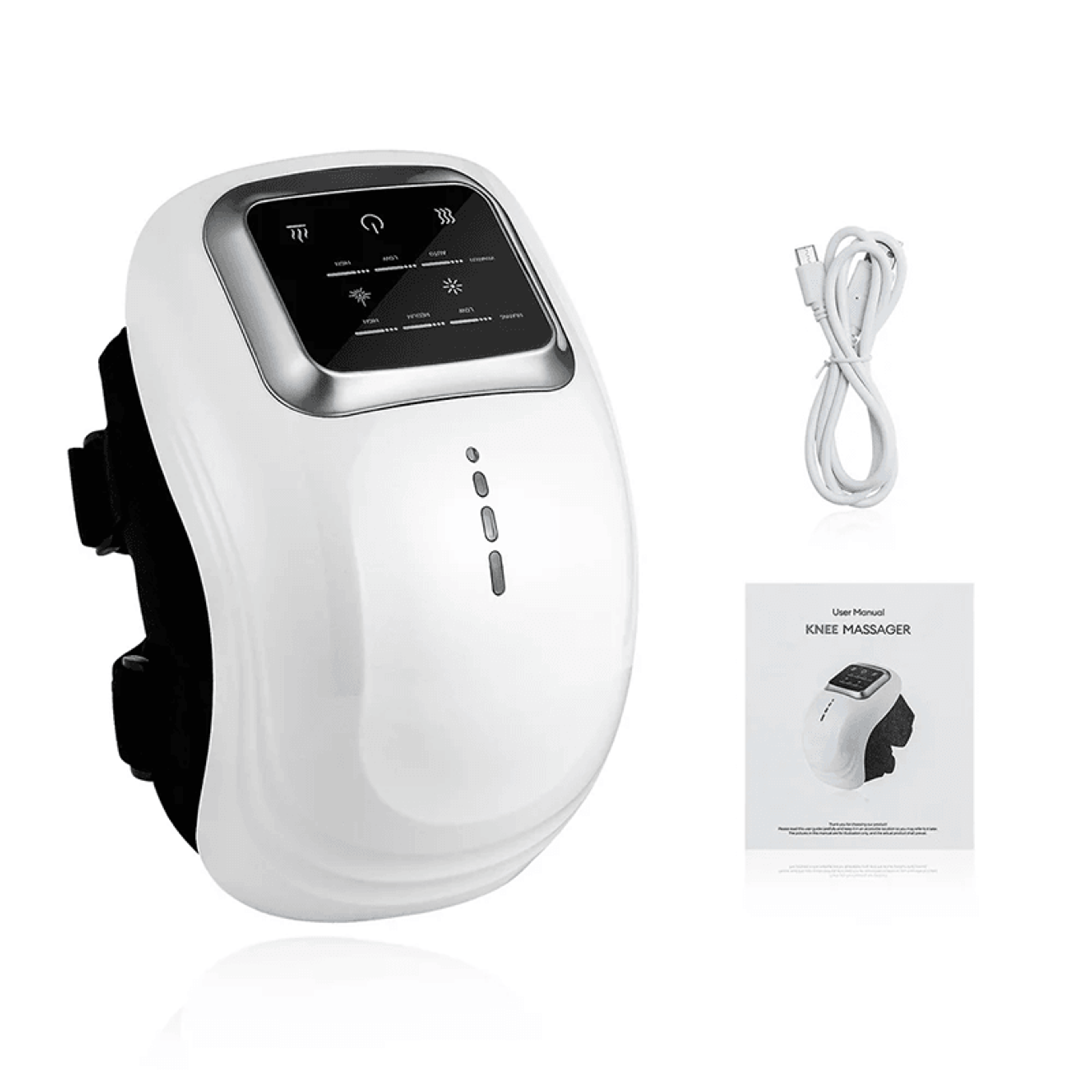 Smart Knee Massager With Vibration And Air Pressure Therapy For Knee Shoulder And Elbow Relief 3
