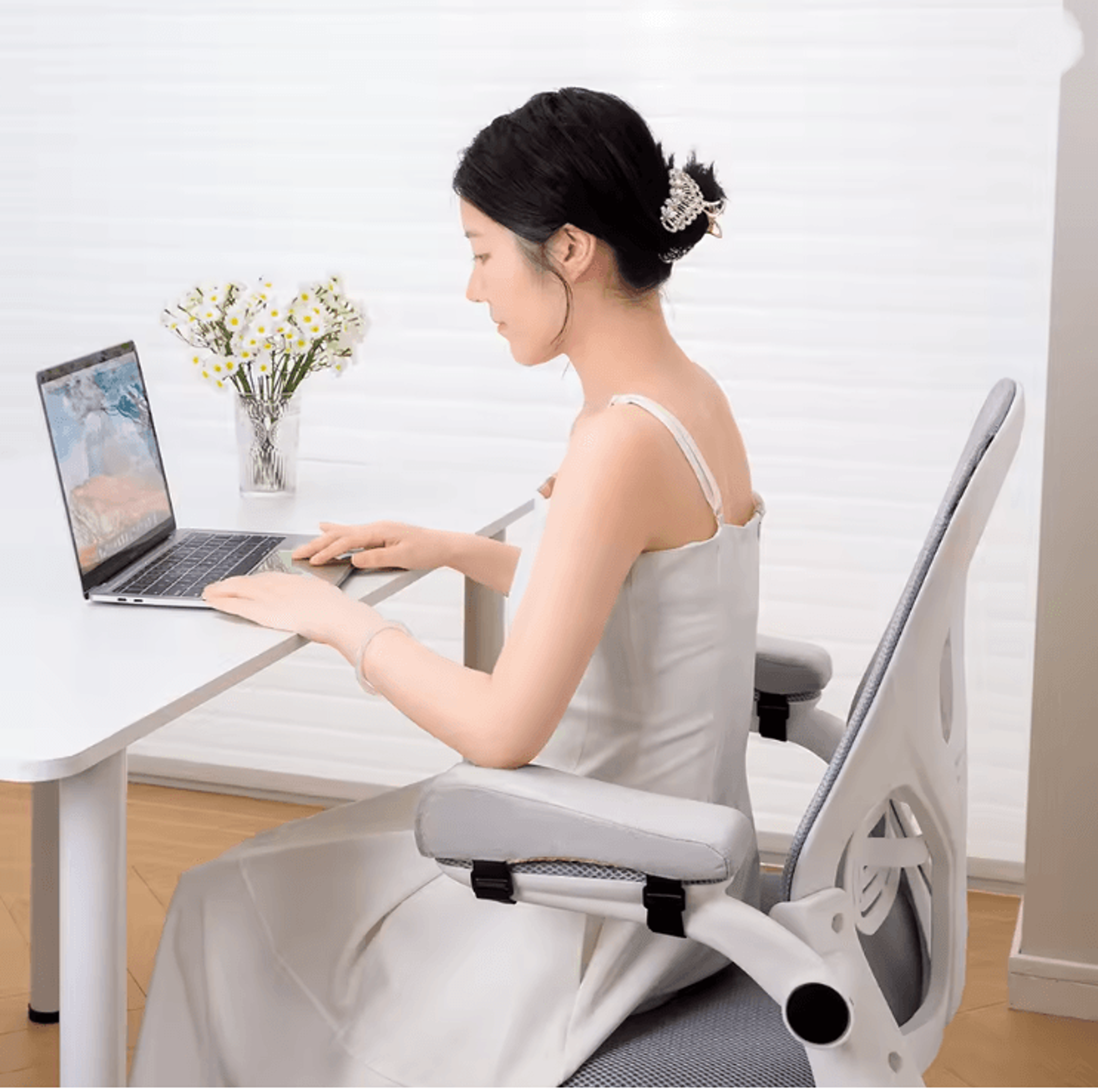 Foam Elbow Pillow Armrest Pads For Office Chair Support And Comfort 0