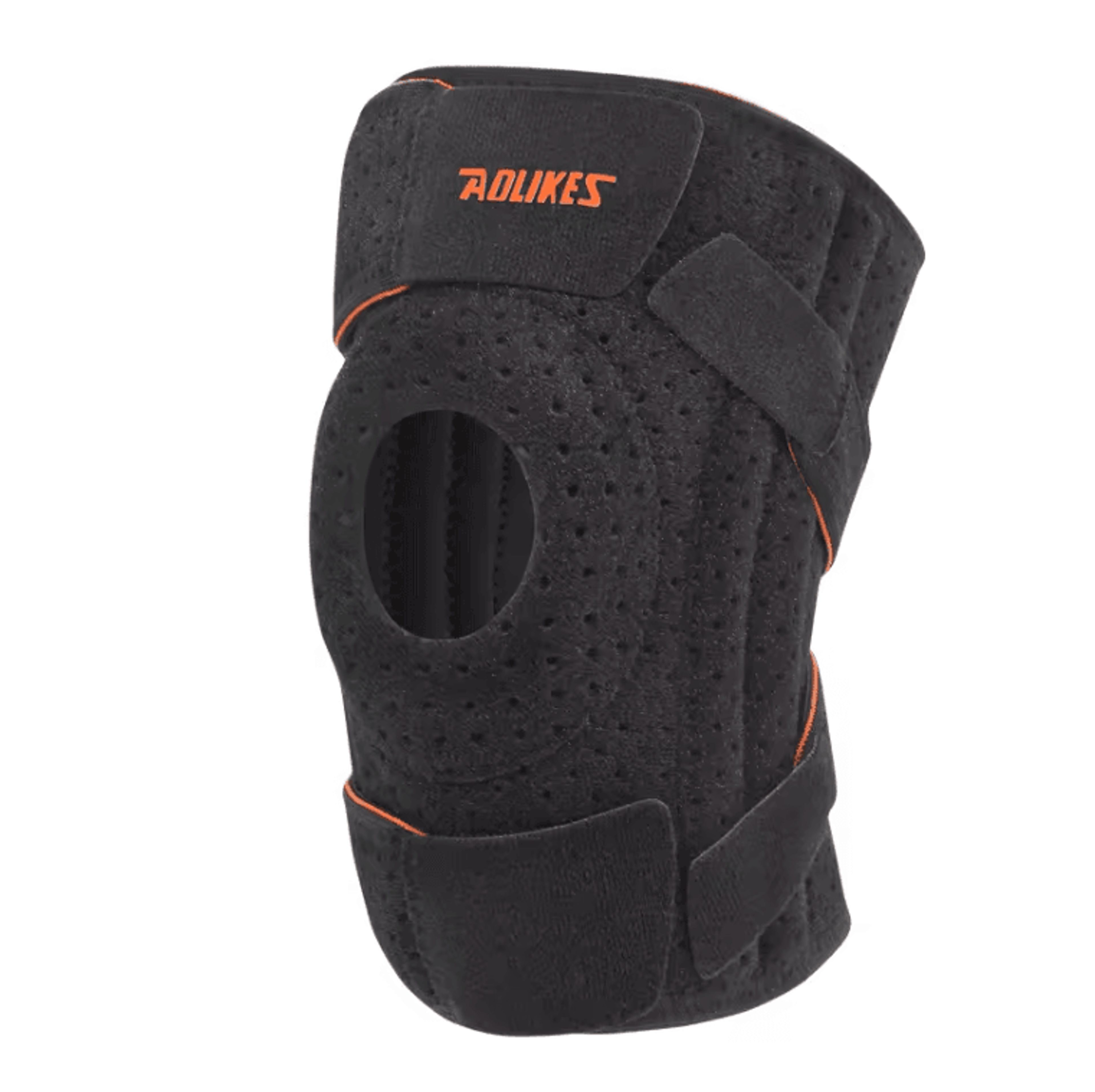 AOLIKES Knee Brace With Side Stabilizers And Patella Gel Support Pads 1