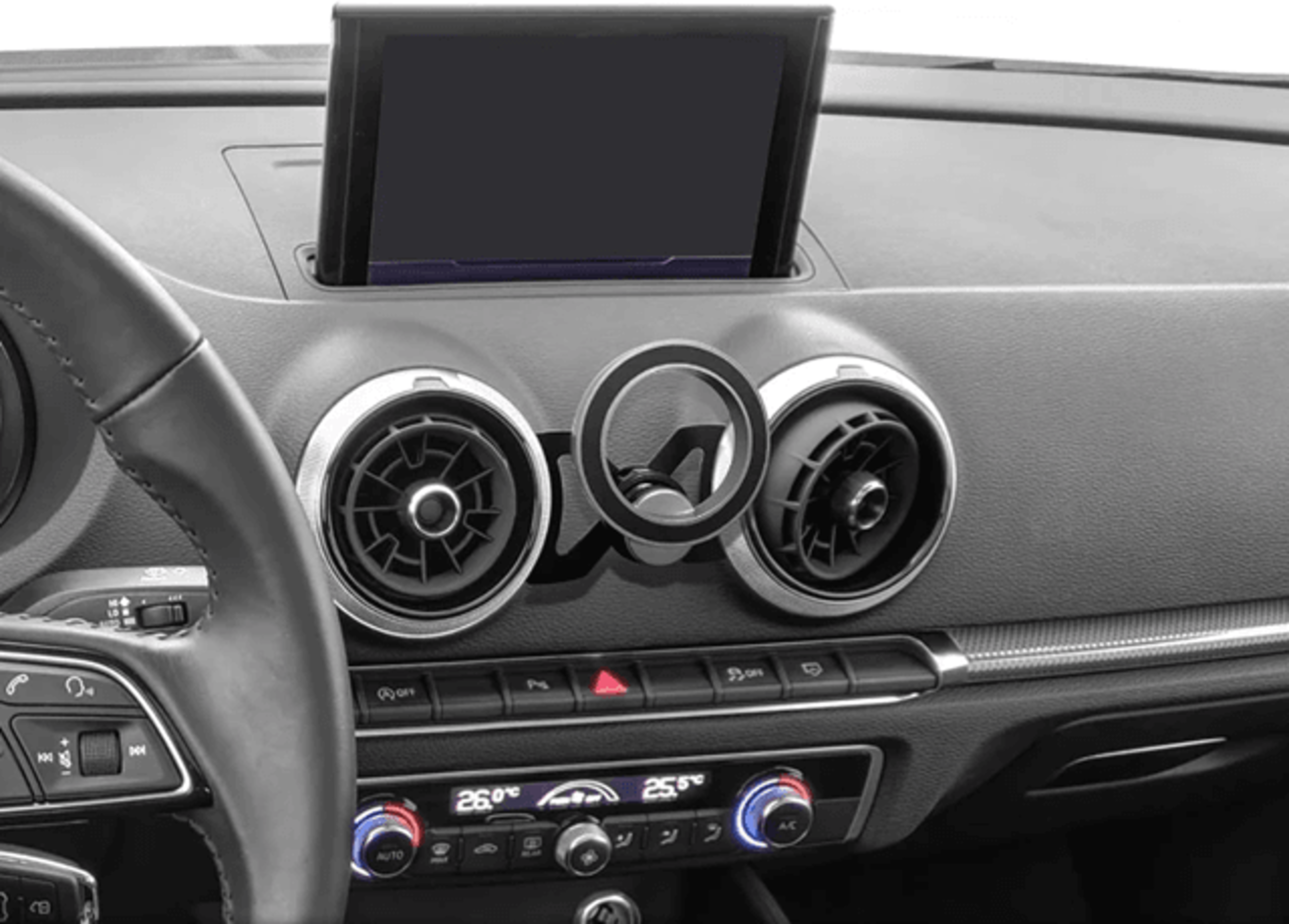 Magnetic Phone Holder For Audi A3 S3 8V Air Vent Mount With Magsafe Support 0