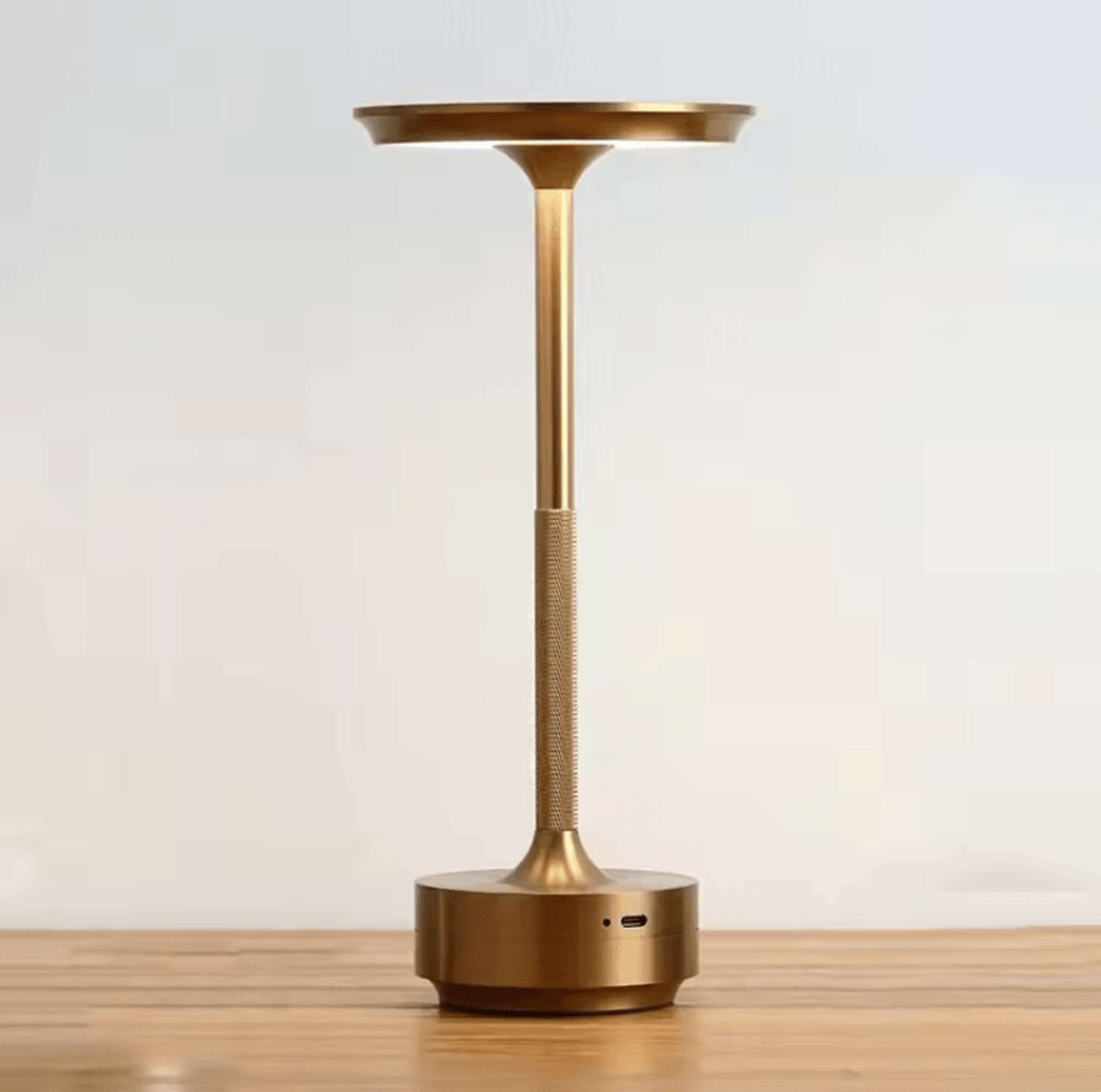 Wireless LED Desk Lamp With Touch Dimming And Rechargeable Design 5