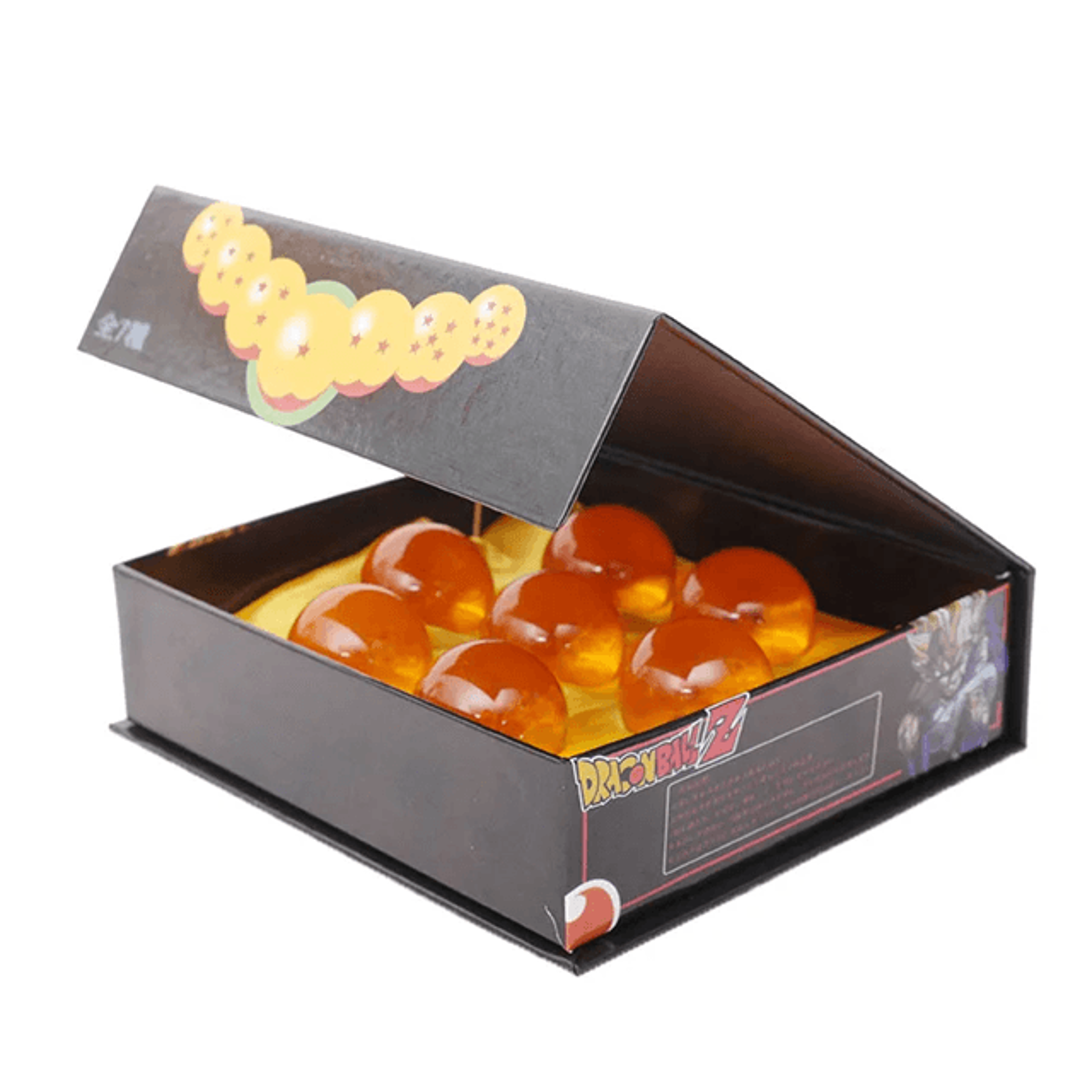 Resin Dragon Ball Set 7 Piece Anime Collectible With Display Box 0