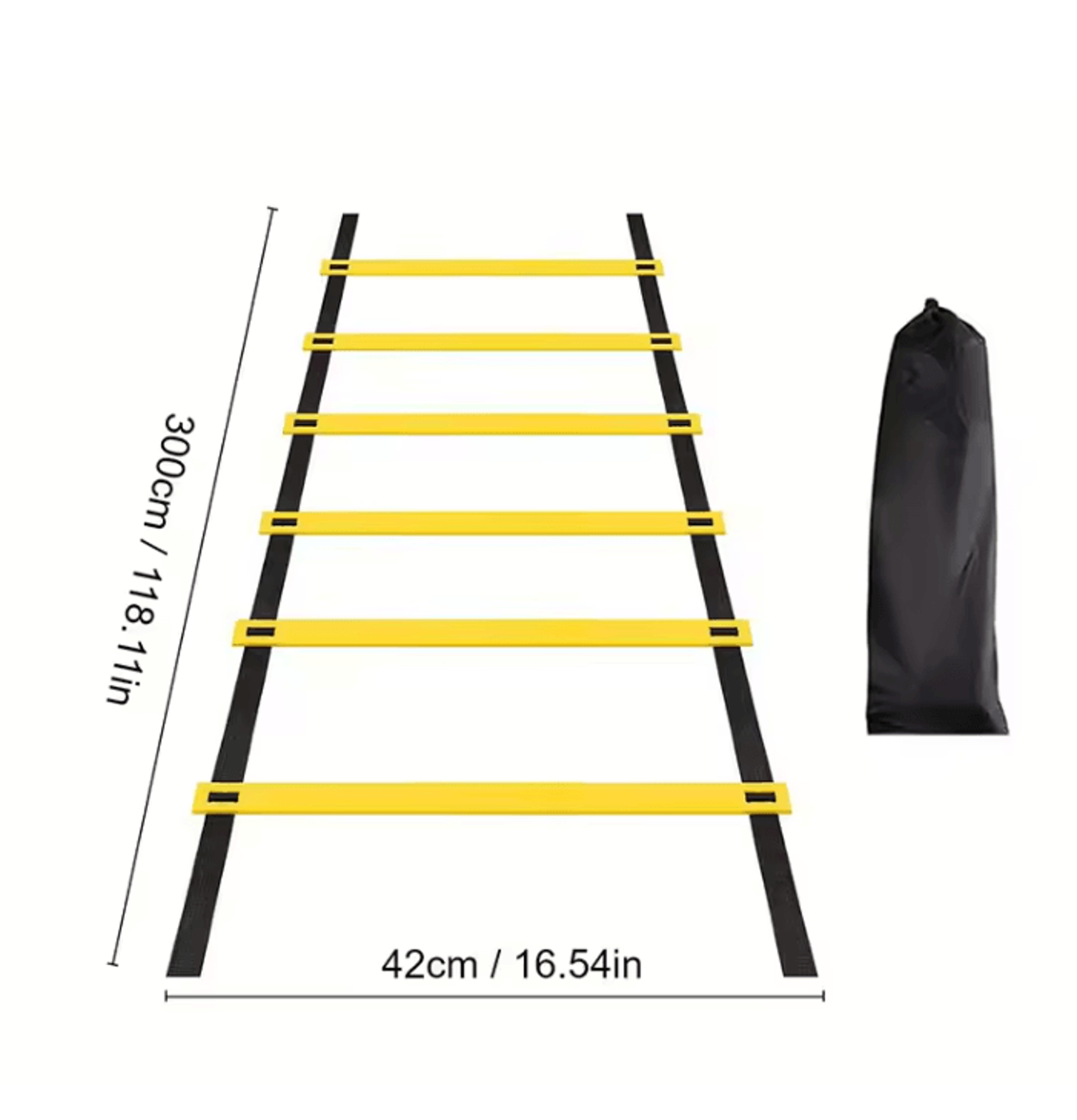 Agility Training Ladder With Adjustable Rungs For Speed And Footwork Drills 4